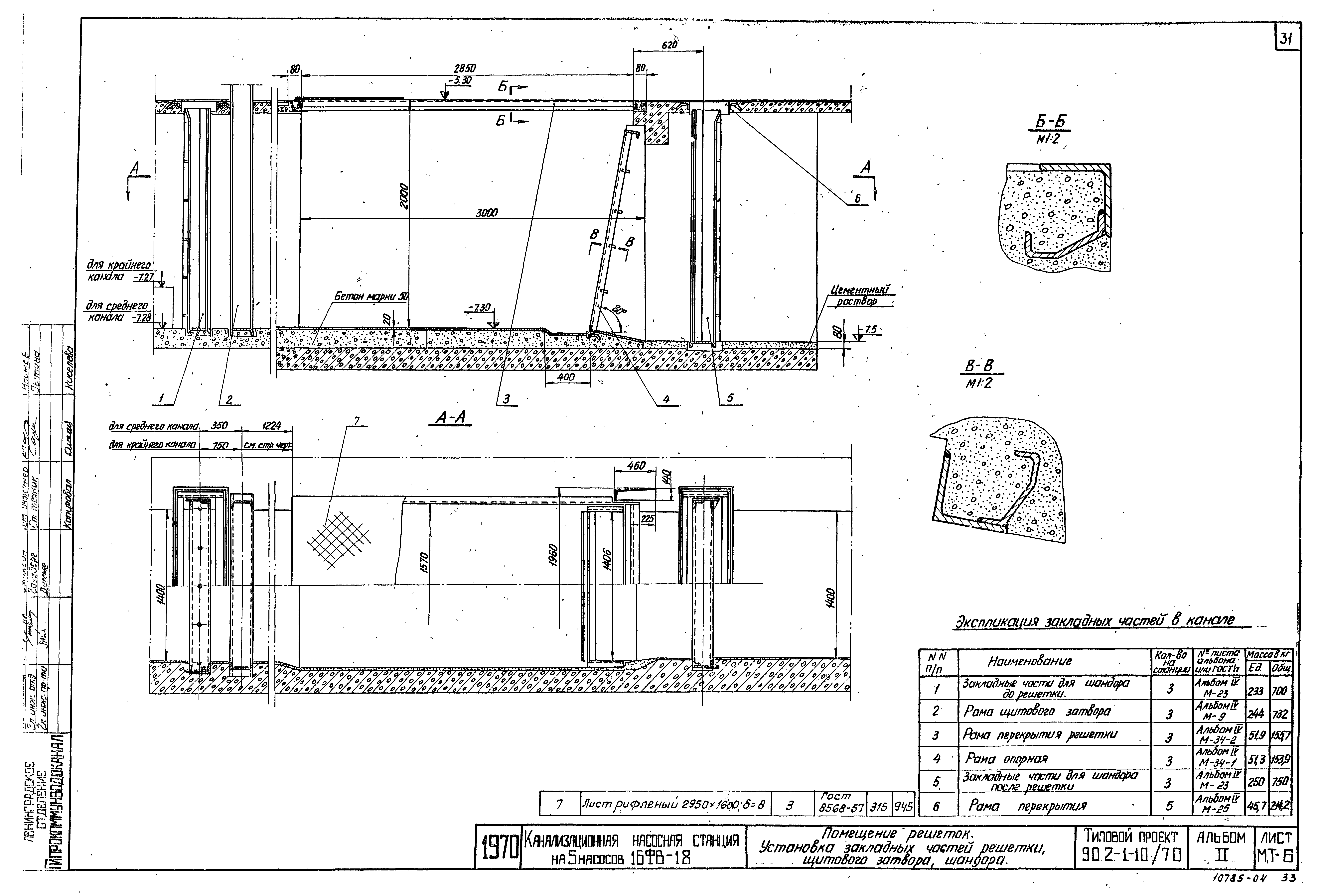 Типовой проект 902-1-10/70