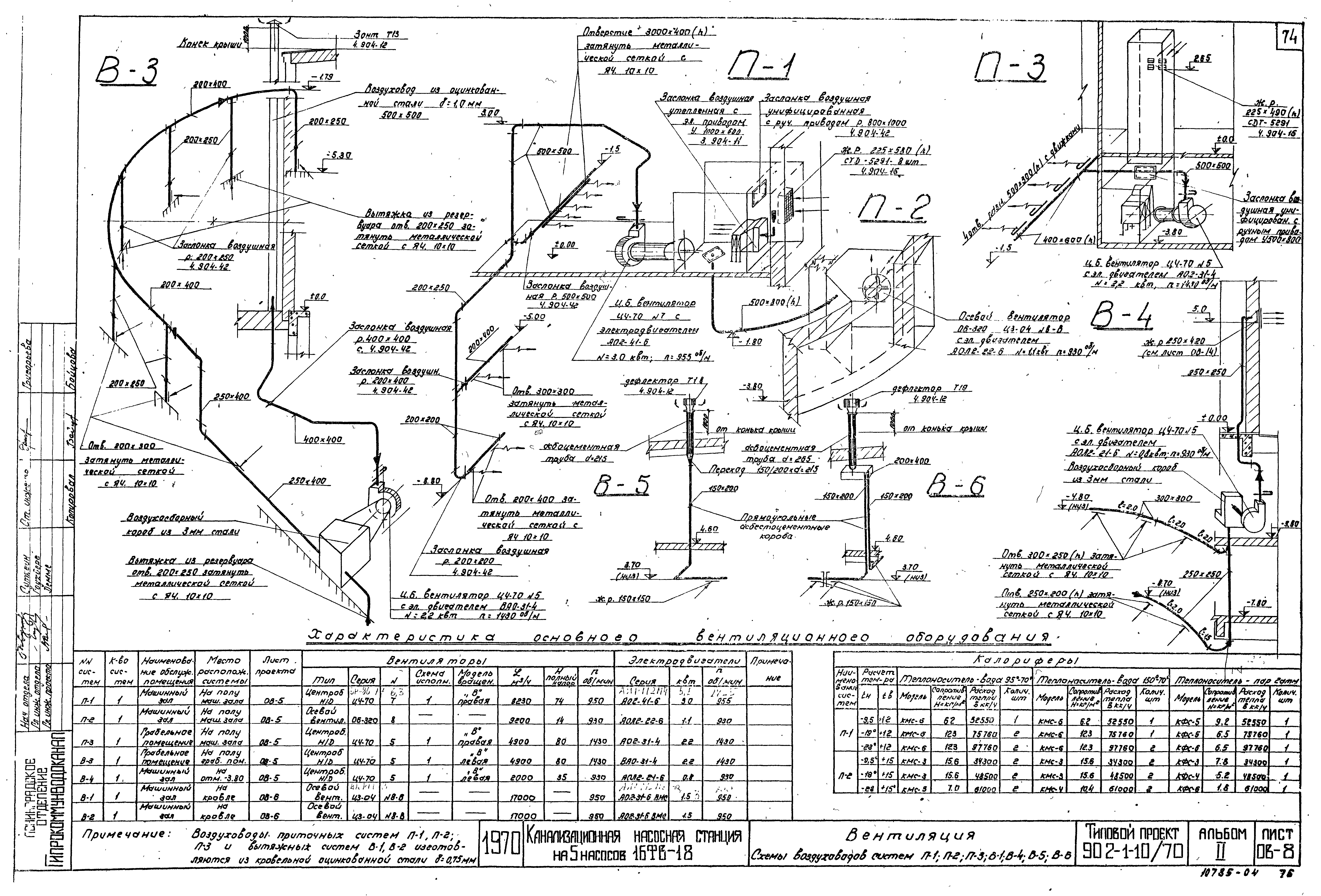 Типовой проект 902-1-10/70