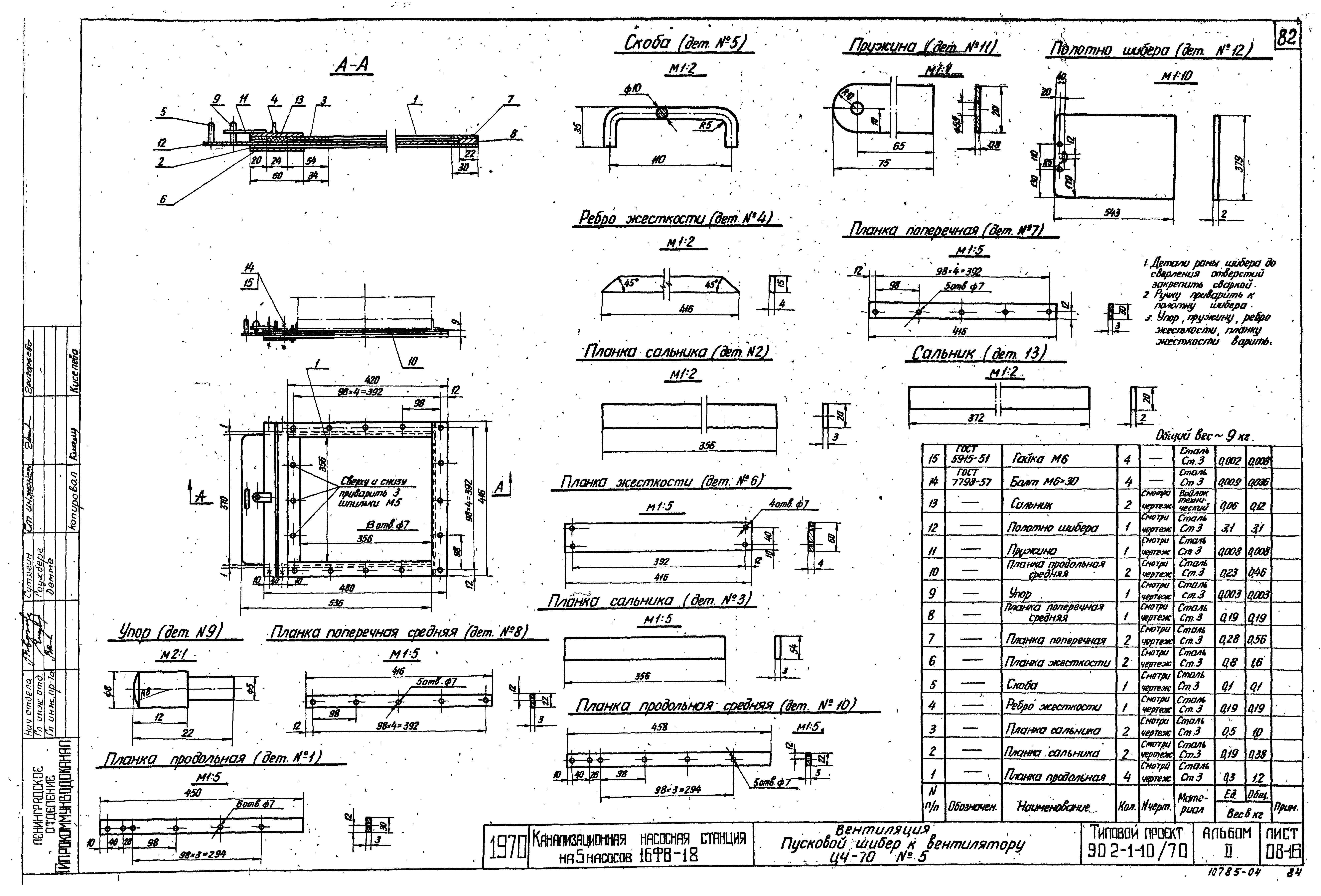 Типовой проект 902-1-10/70