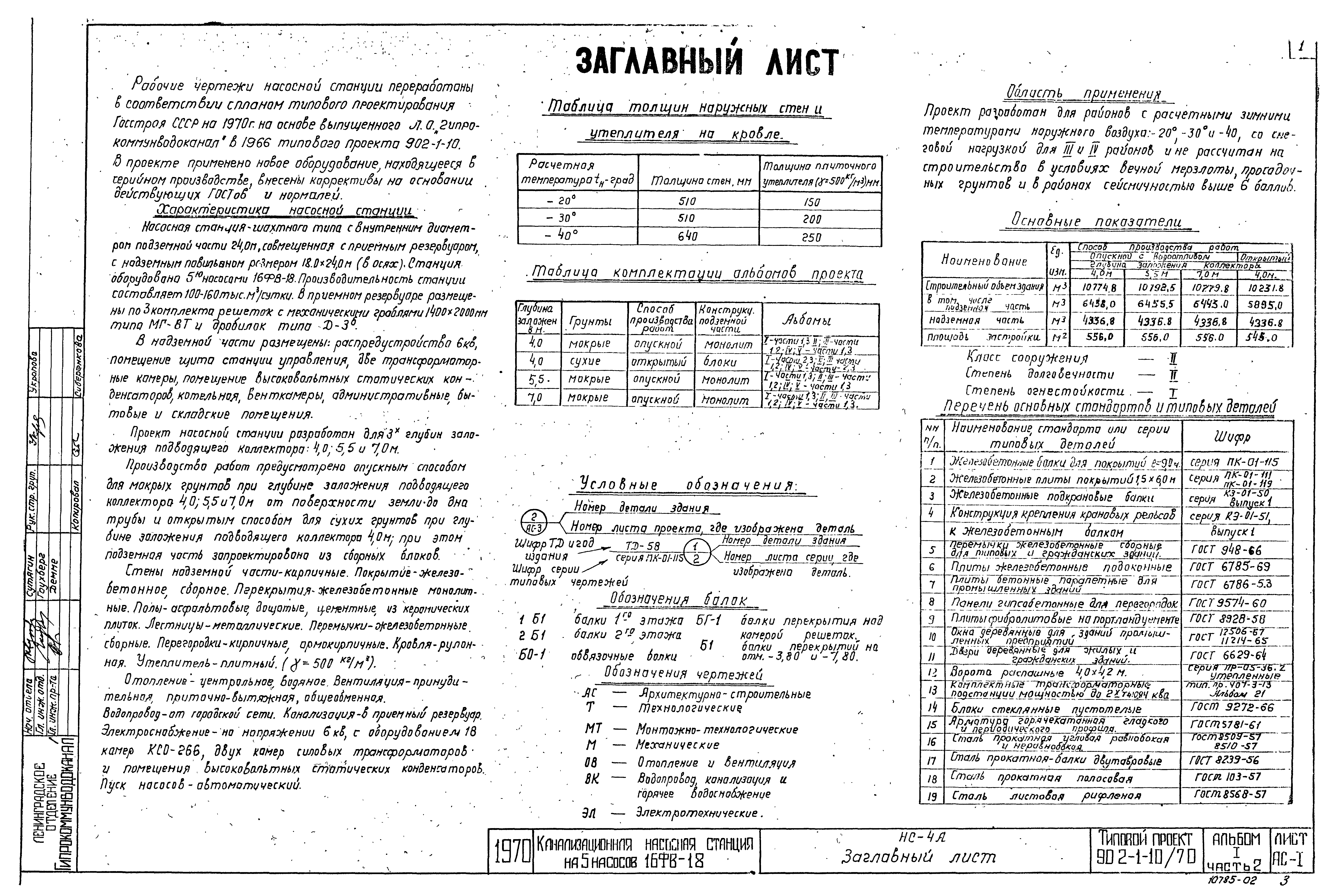 Типовой проект 902-1-10/70