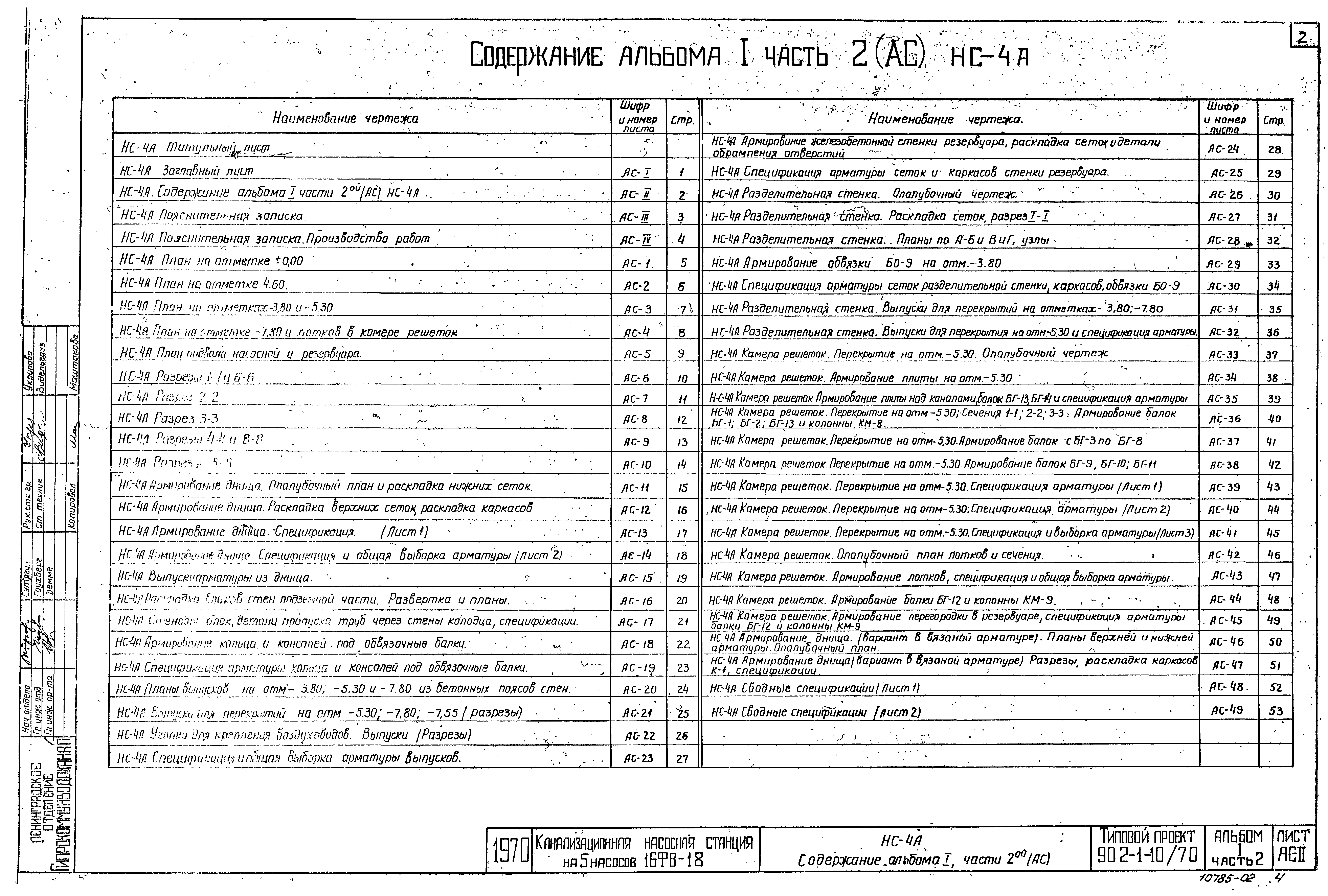 Типовой проект 902-1-10/70