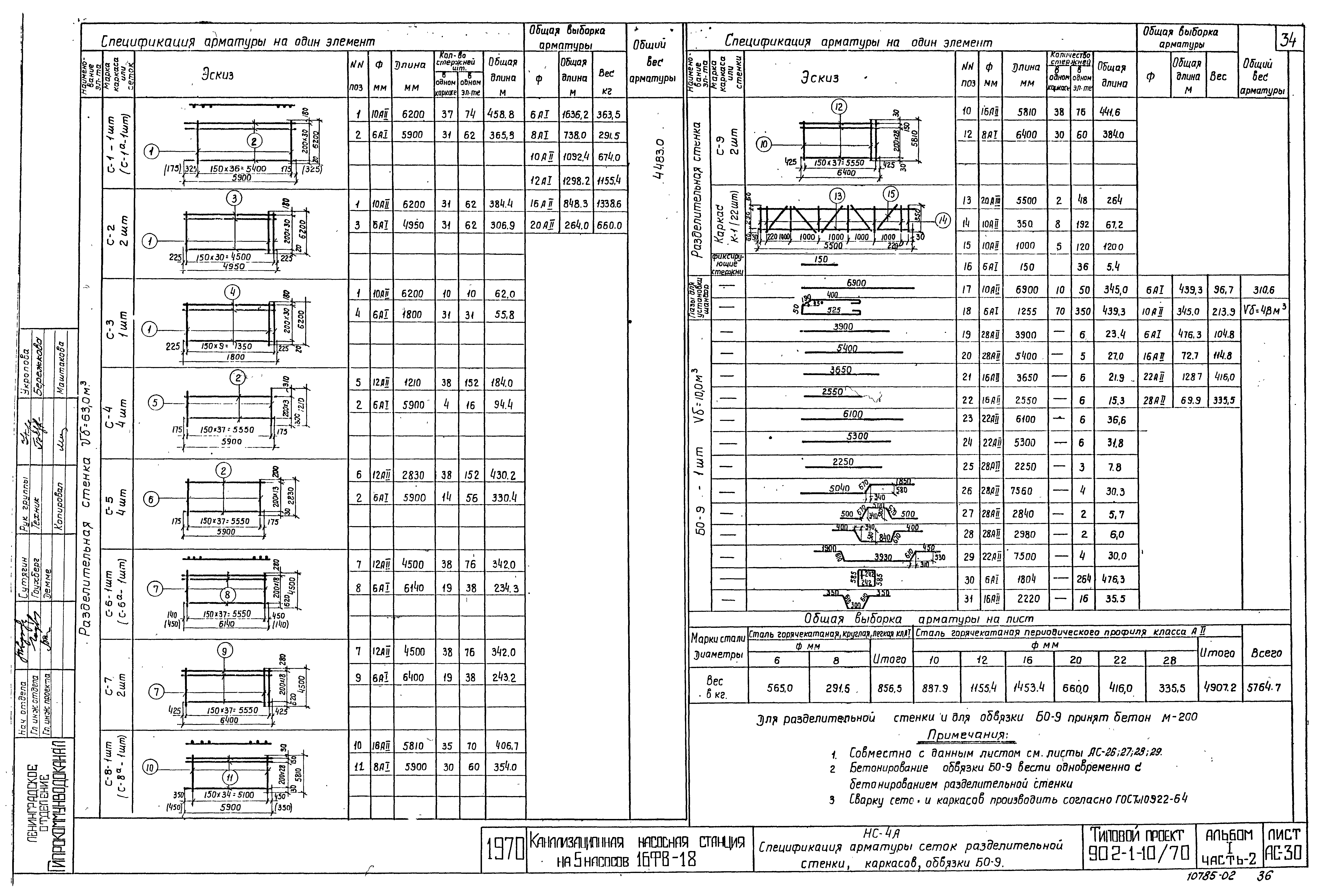 Типовой проект 902-1-10/70