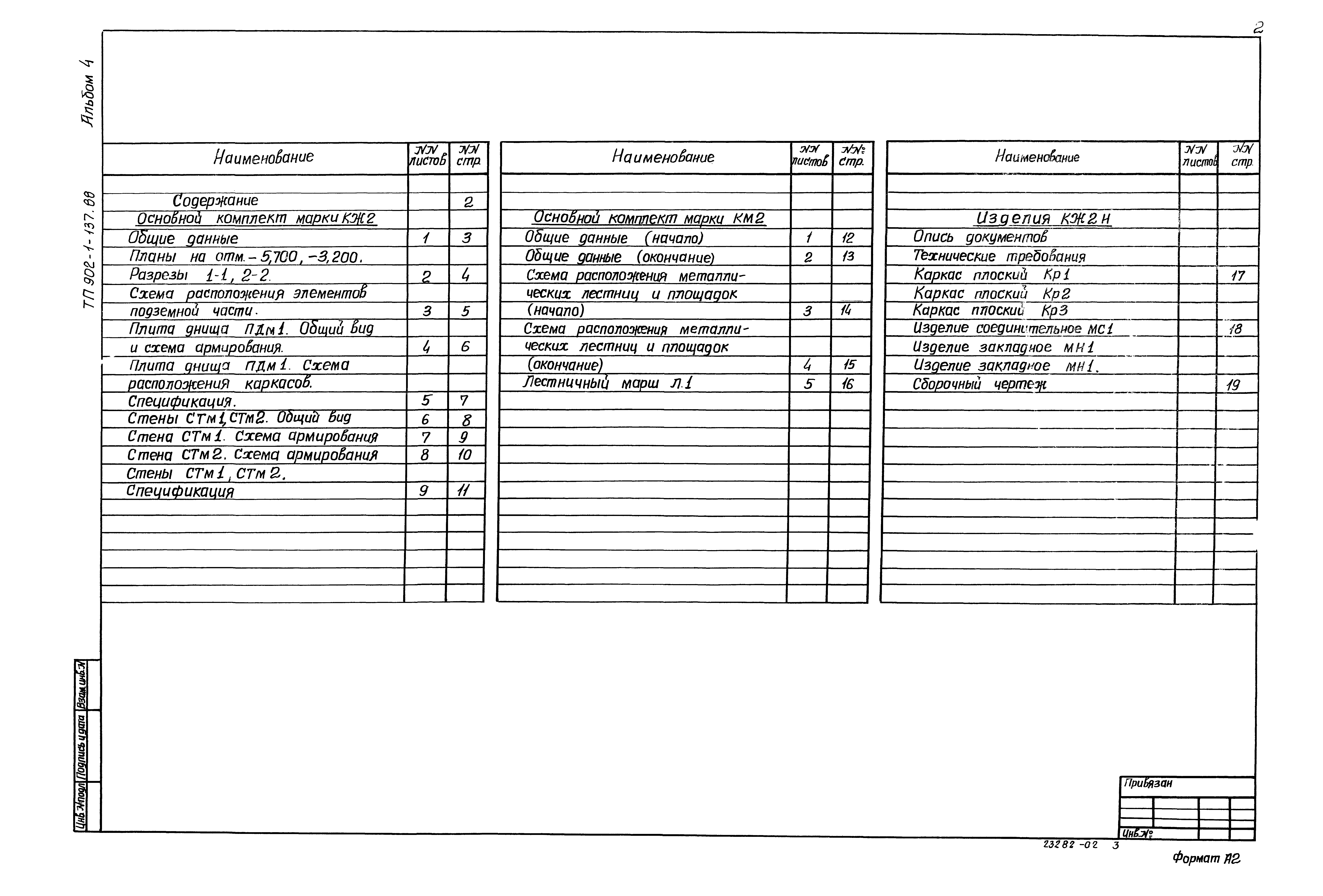 Типовой проект 902-1-137.88