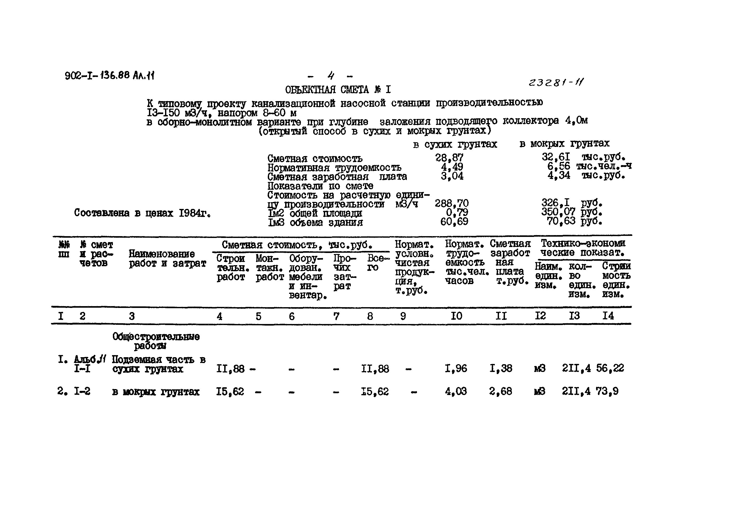 Типовой проект 902-1-136.88