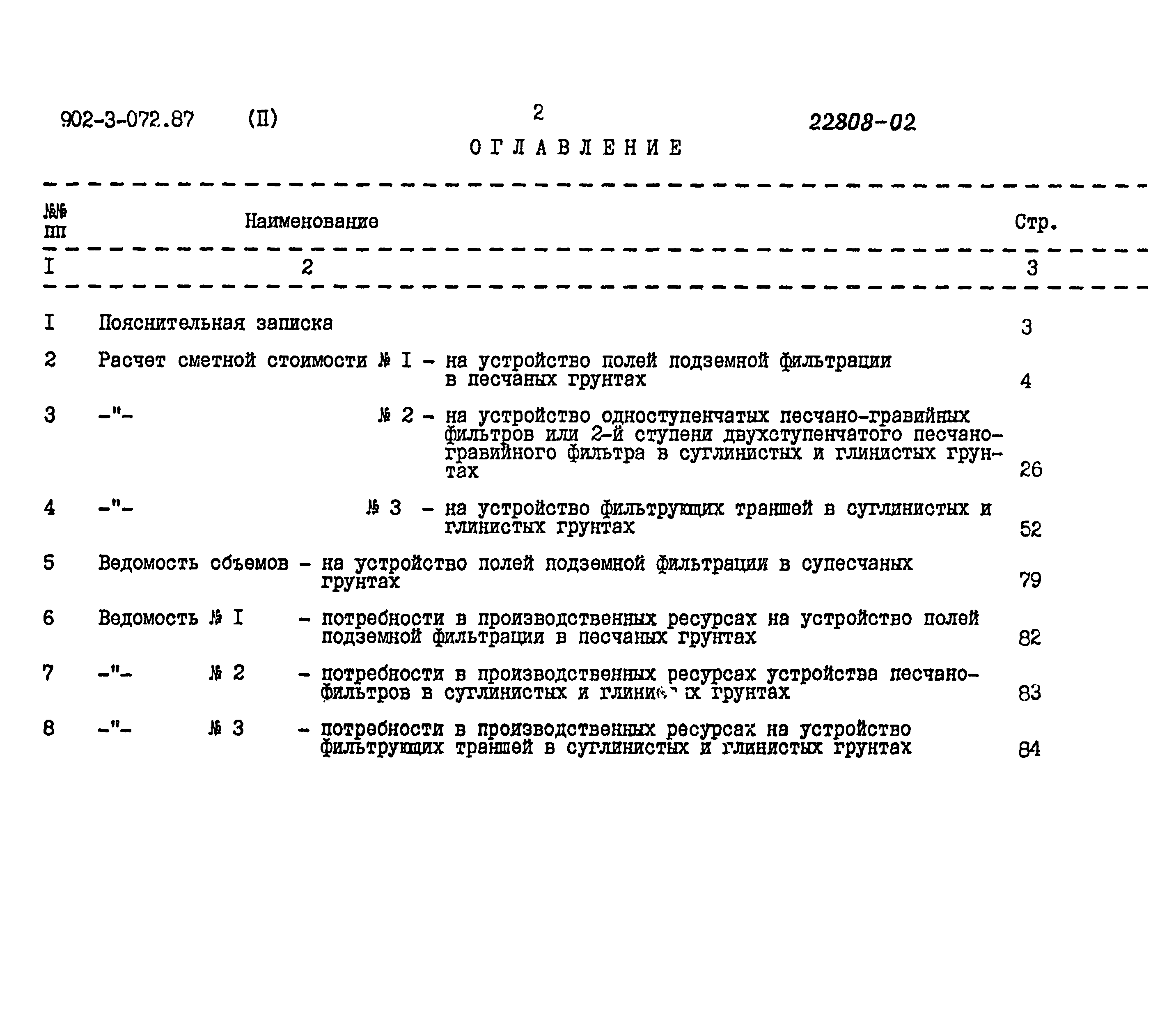 Типовые проектные решения 902-3-072.87