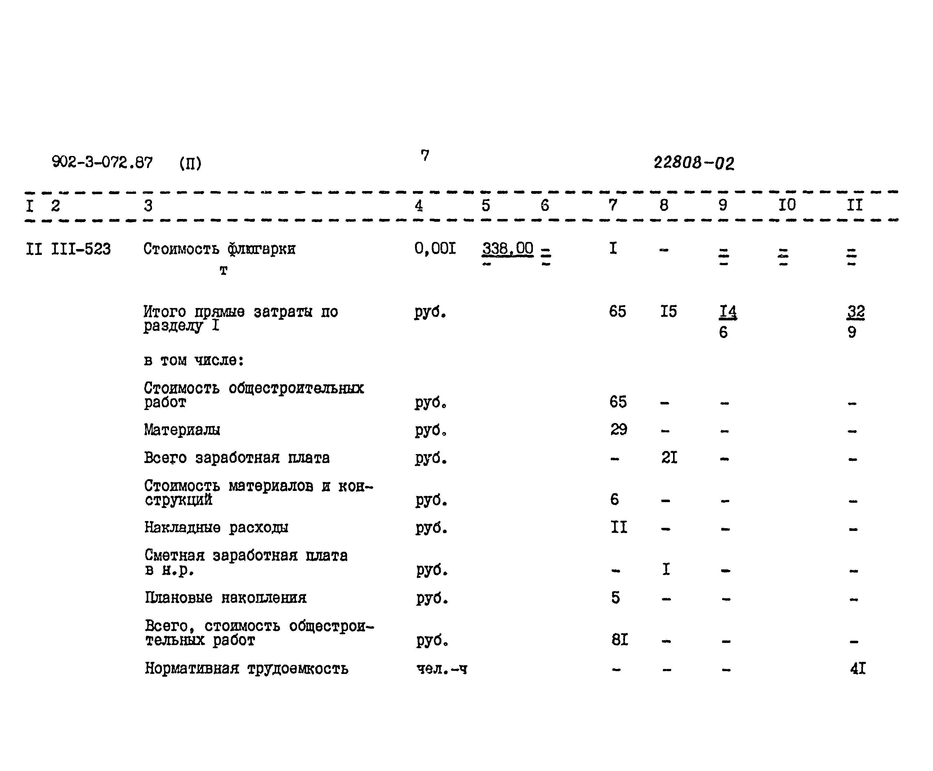 Типовые проектные решения 902-3-072.87