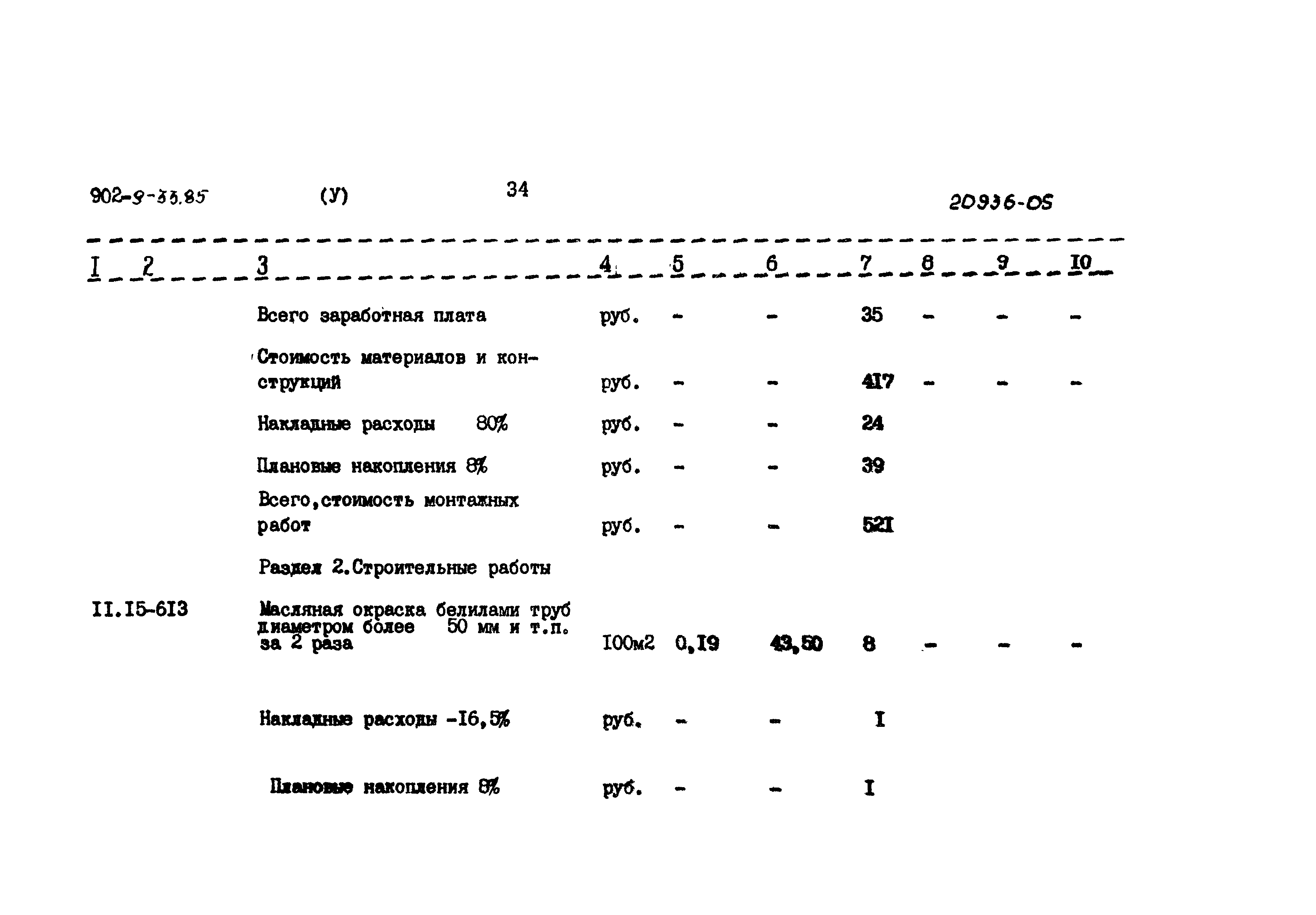 Типовой проект 902-9-33.85