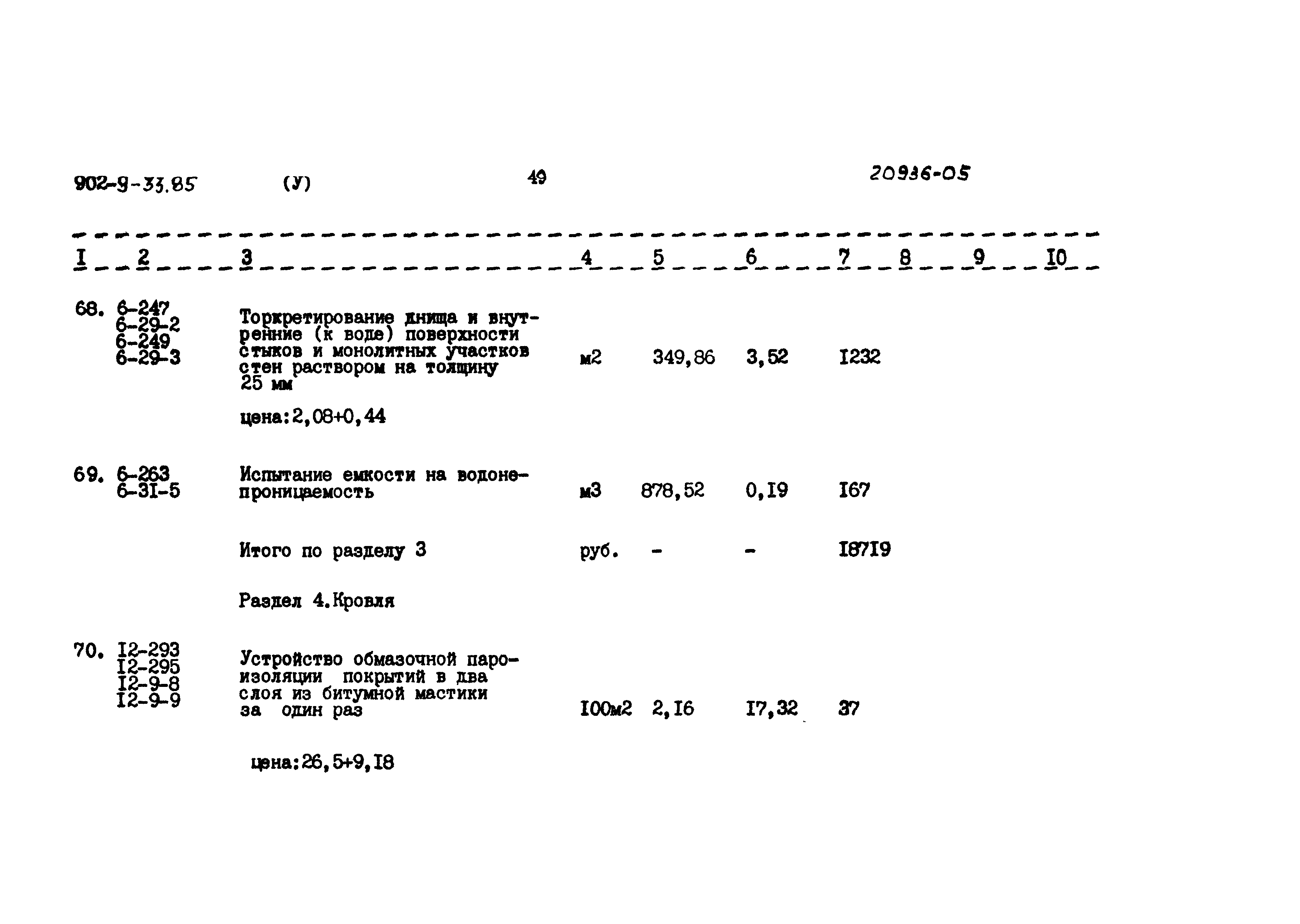Типовой проект 902-9-33.85