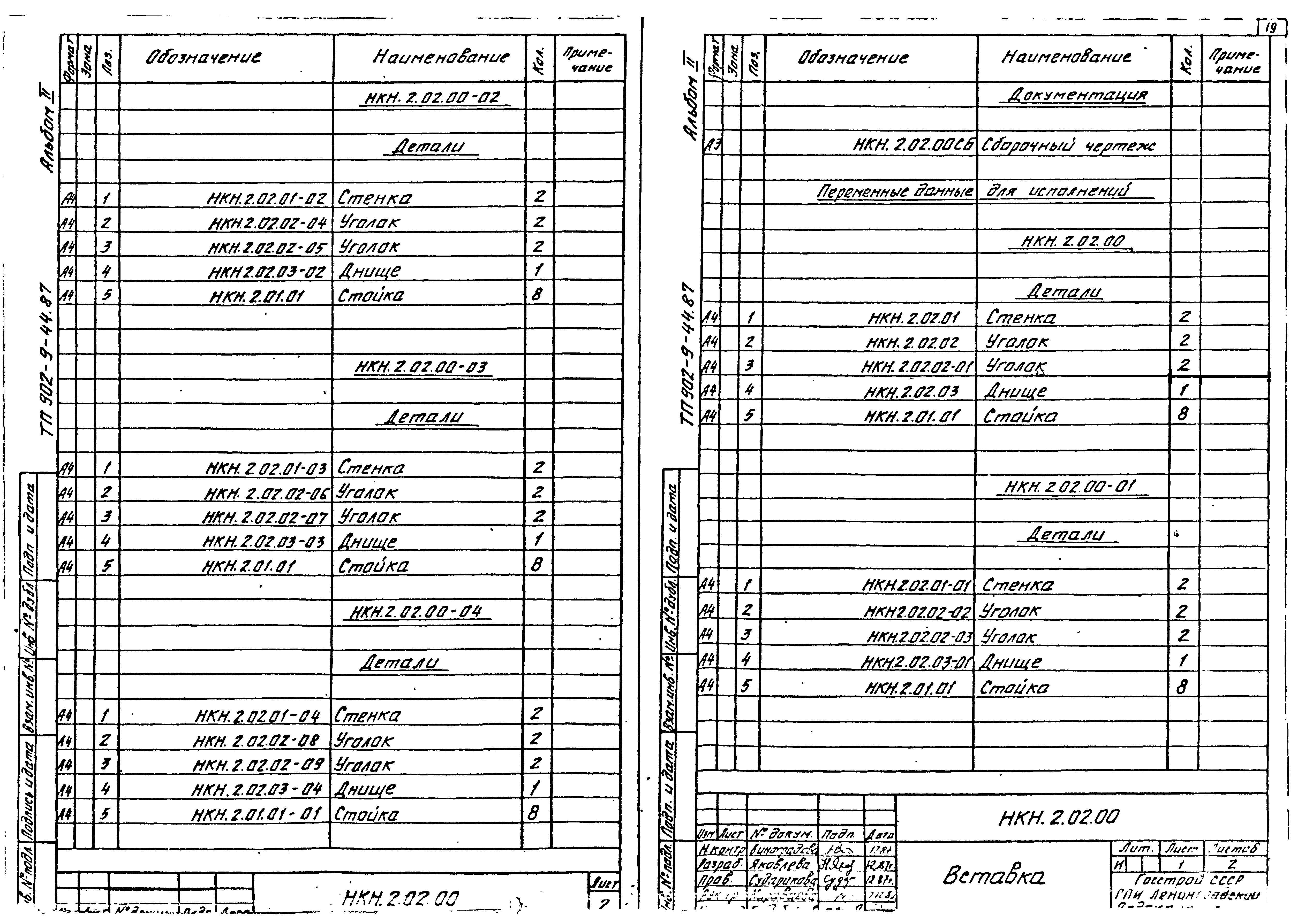 Типовой проект 902-9-44.87