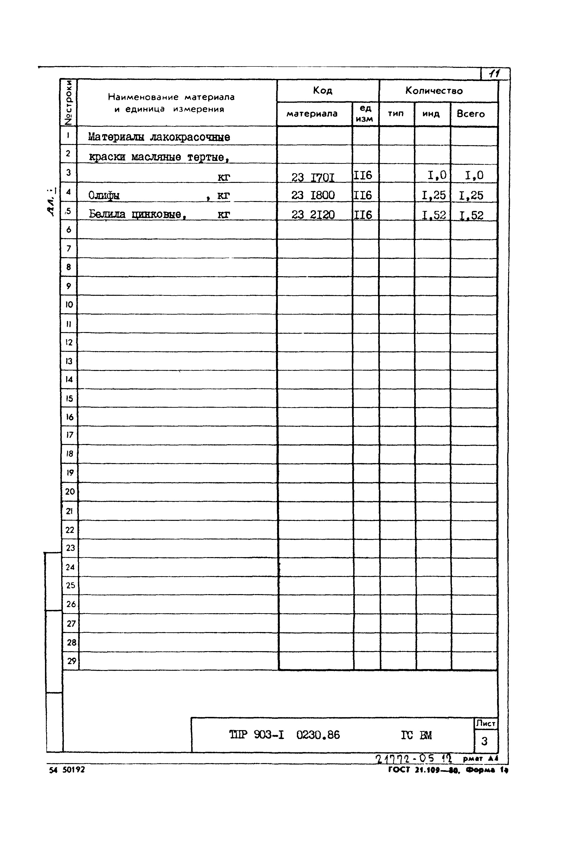 Типовые проектные решения 903-1-0230.86