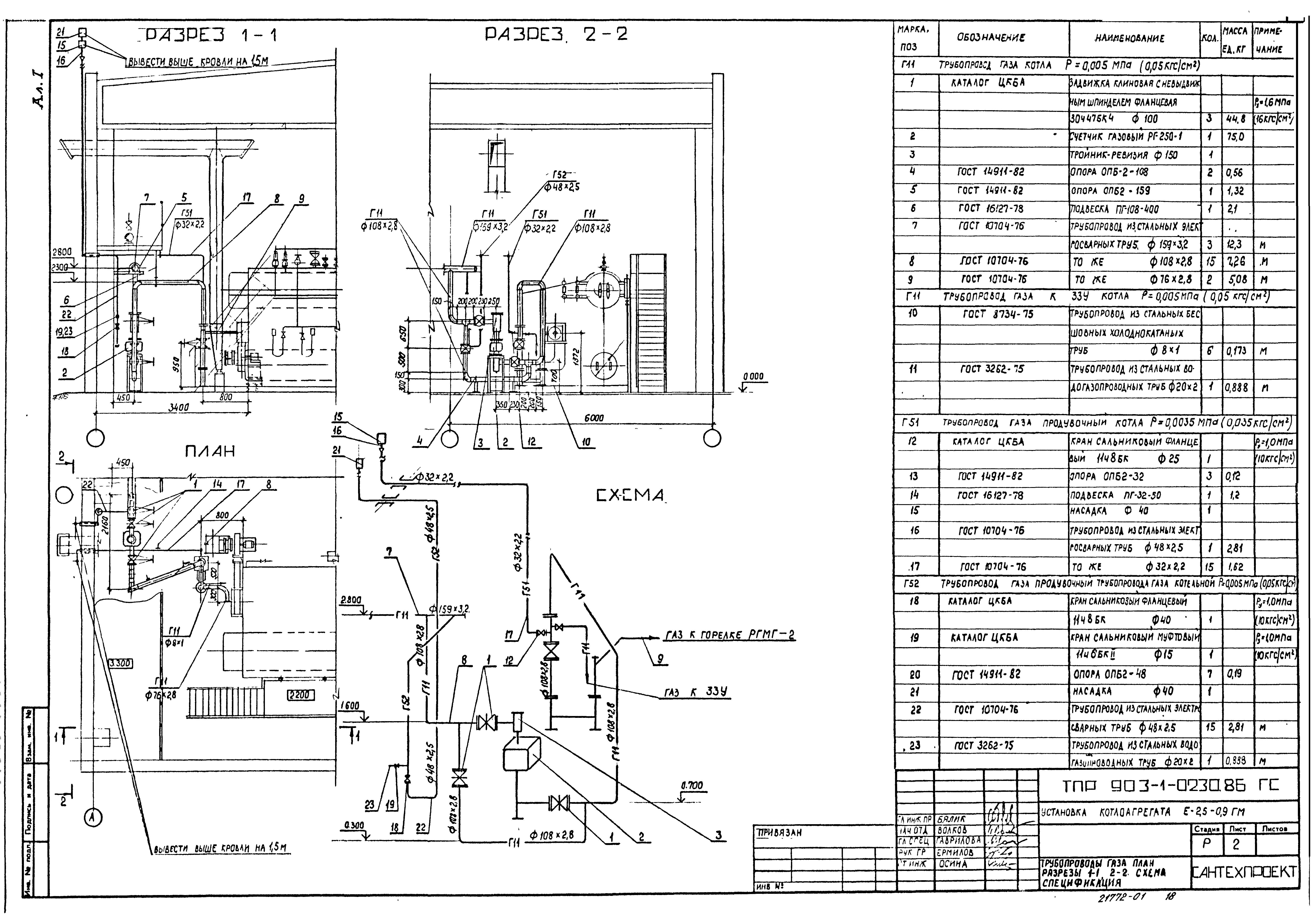 Типовые проектные решения 903-1-0230.86