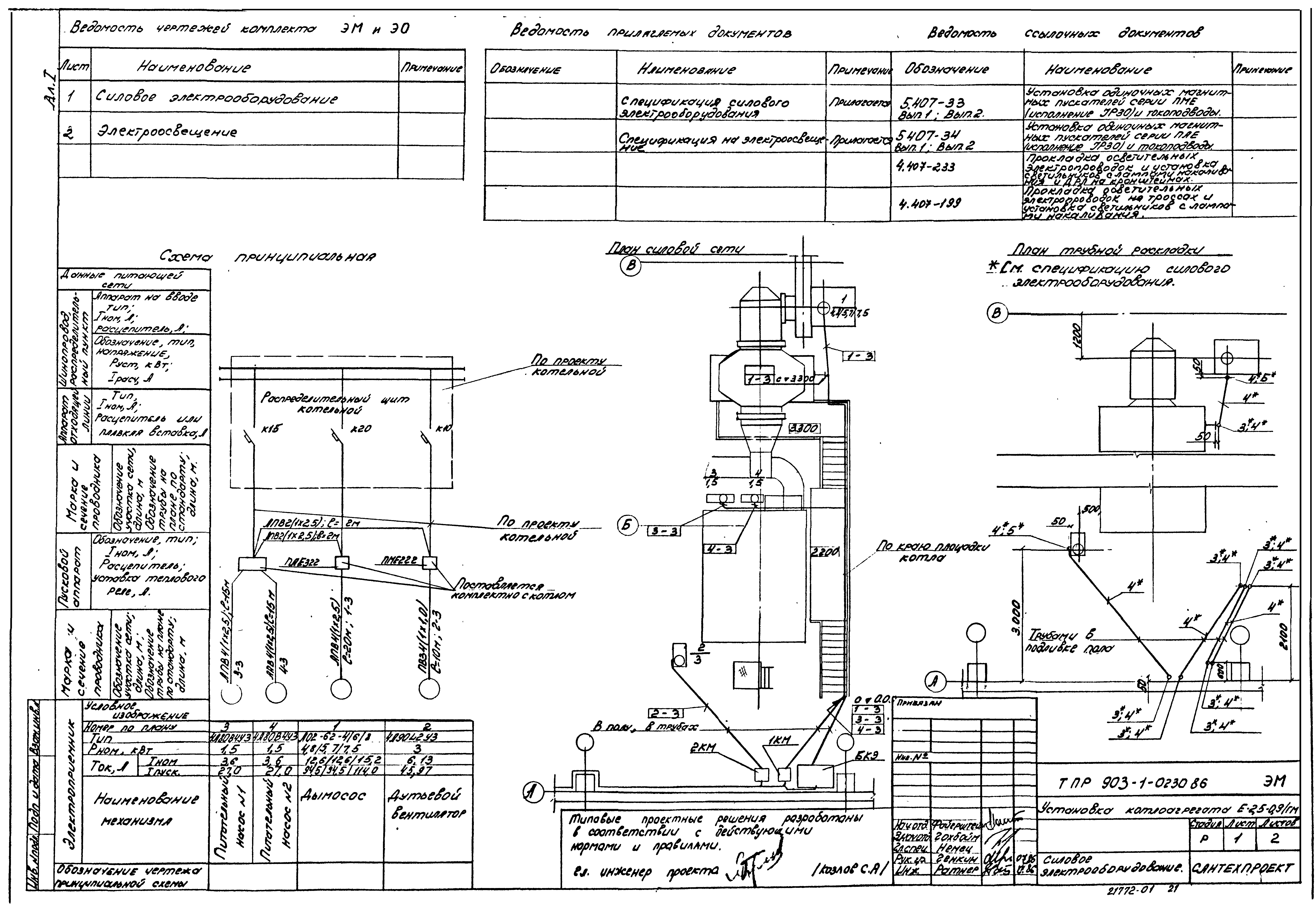 Типовые проектные решения 903-1-0230.86