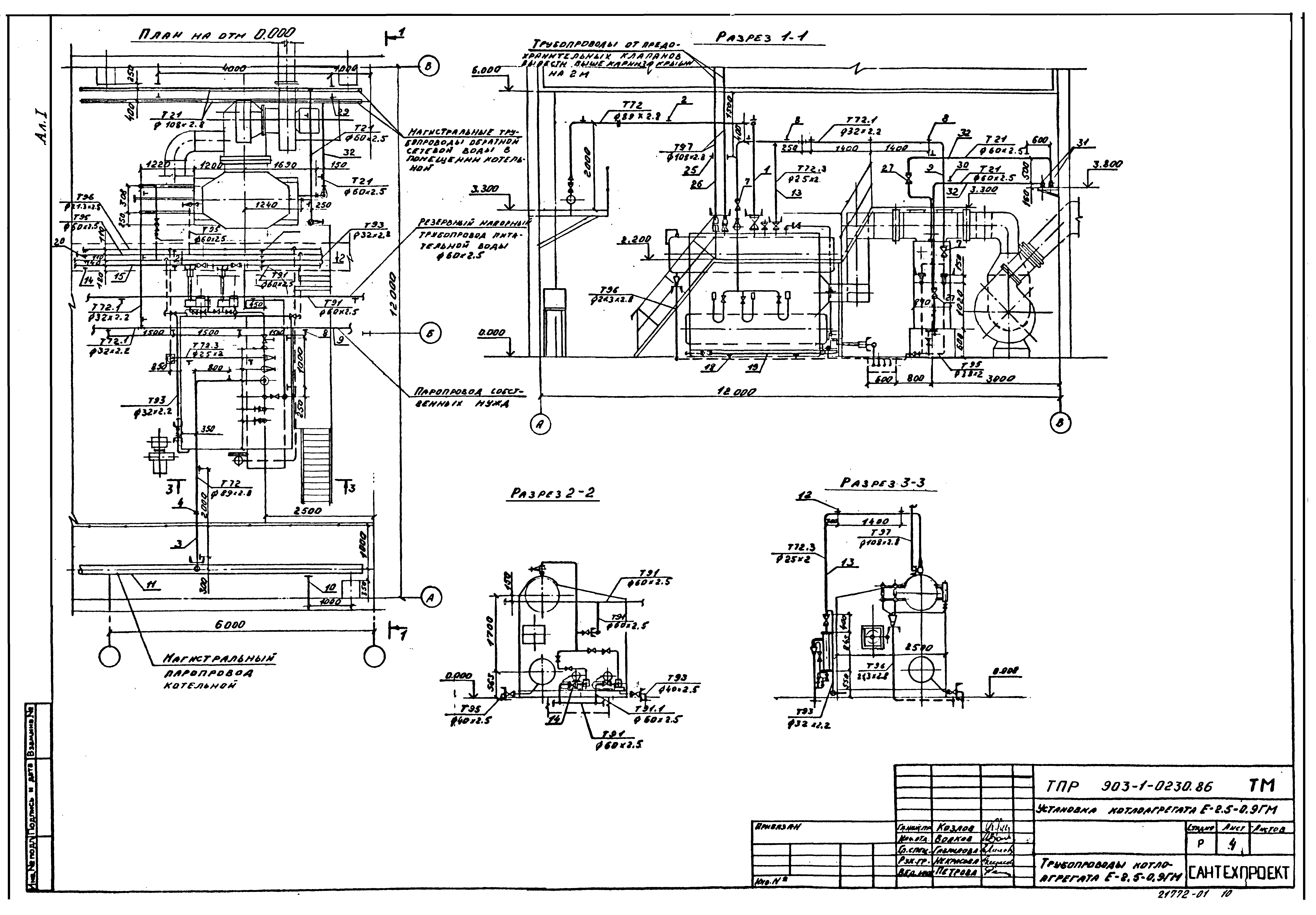 Типовые проектные решения 903-1-0230.86