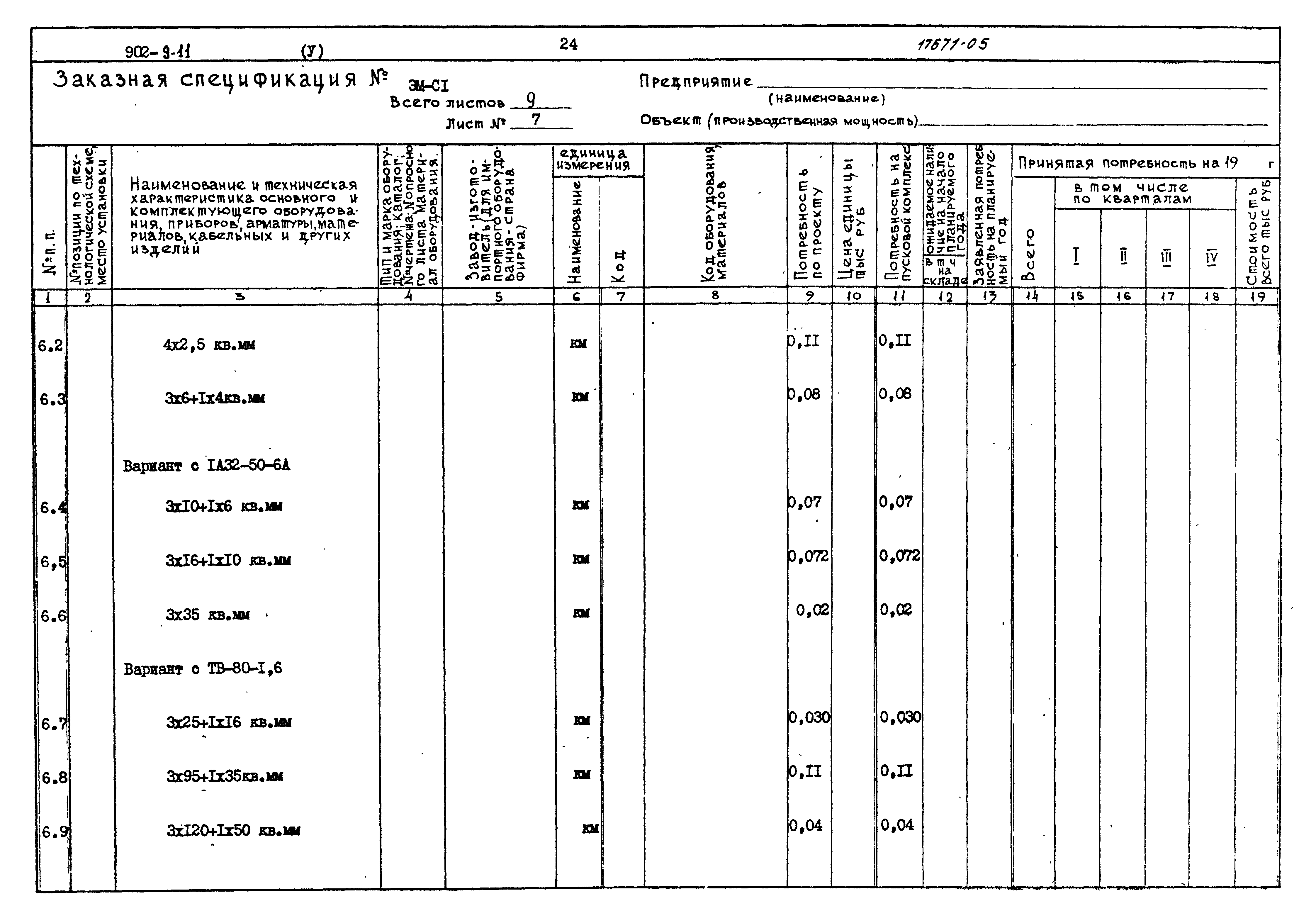 Типовой проект 902-9-11