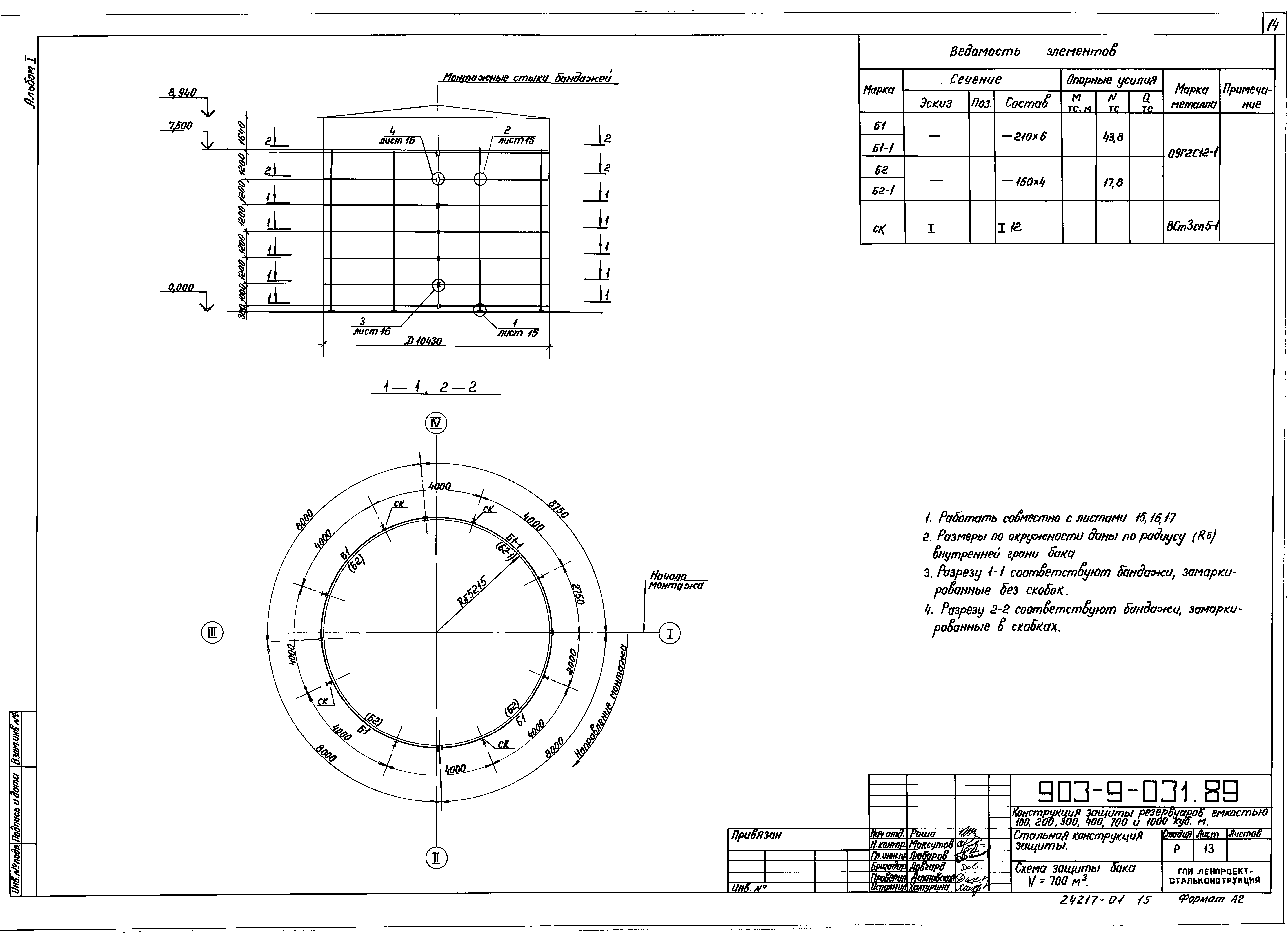 Типовые проектные решения 903-9-031.89