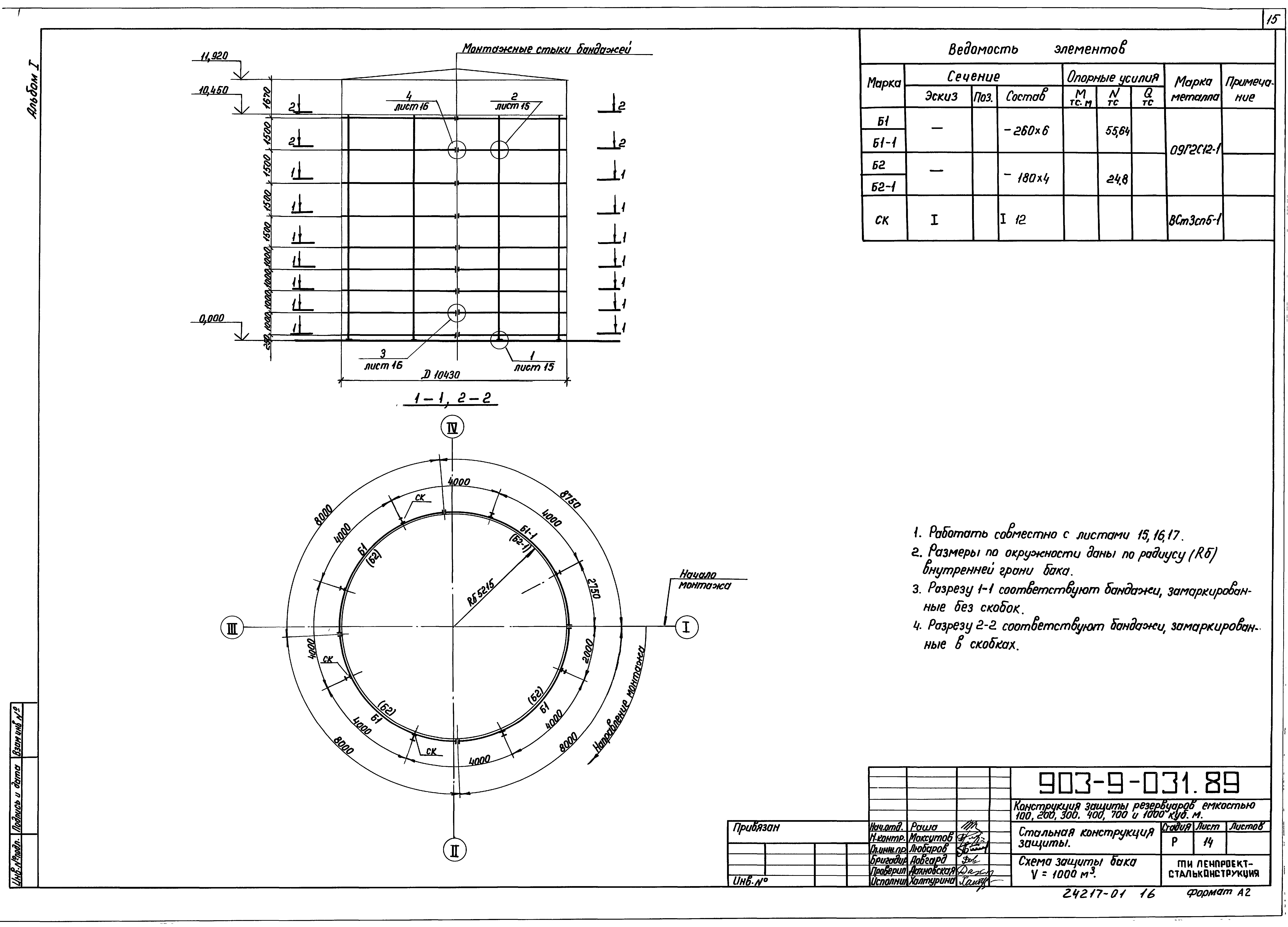 Типовые проектные решения 903-9-031.89