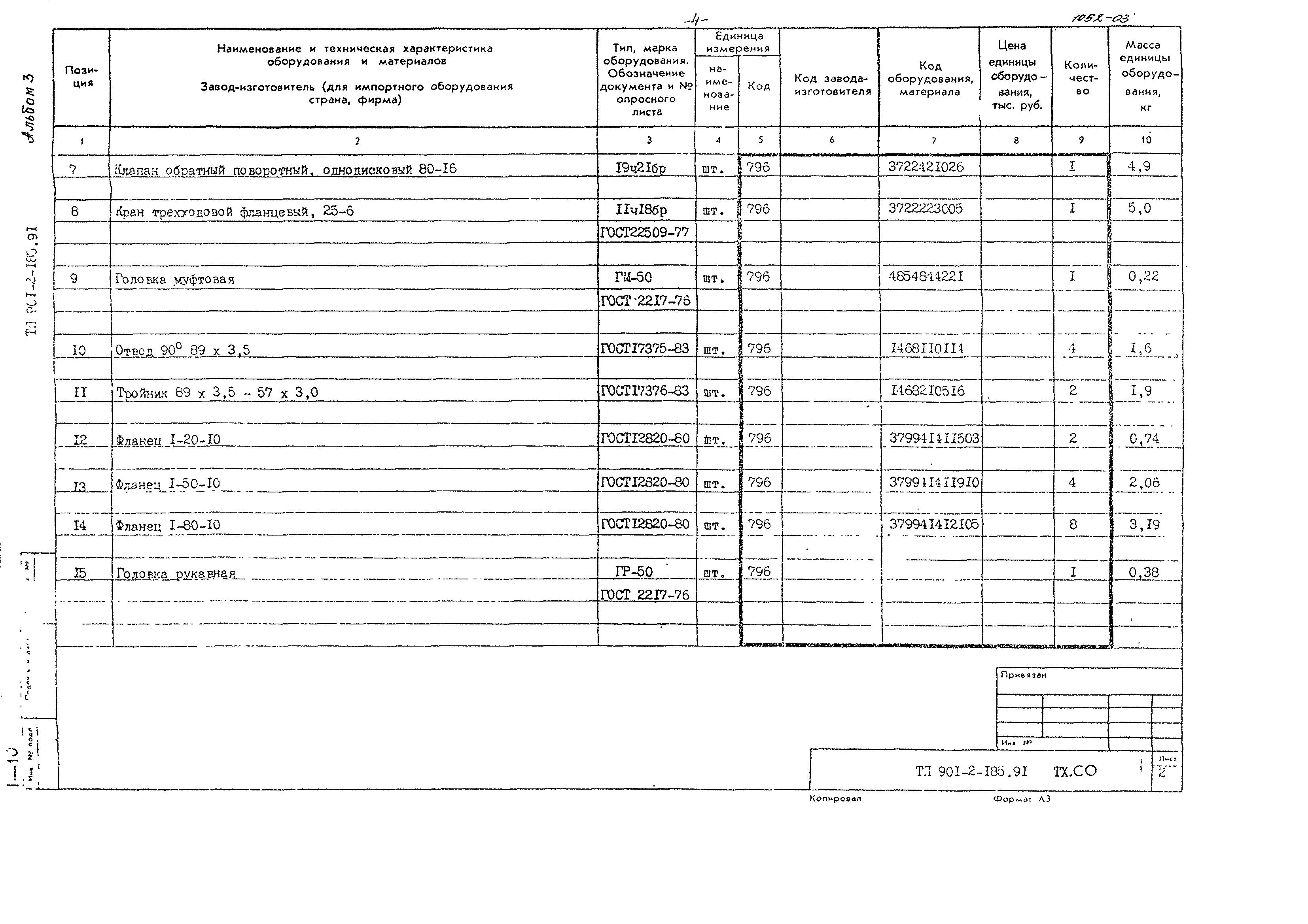 Типовой проект 901-2-185.91