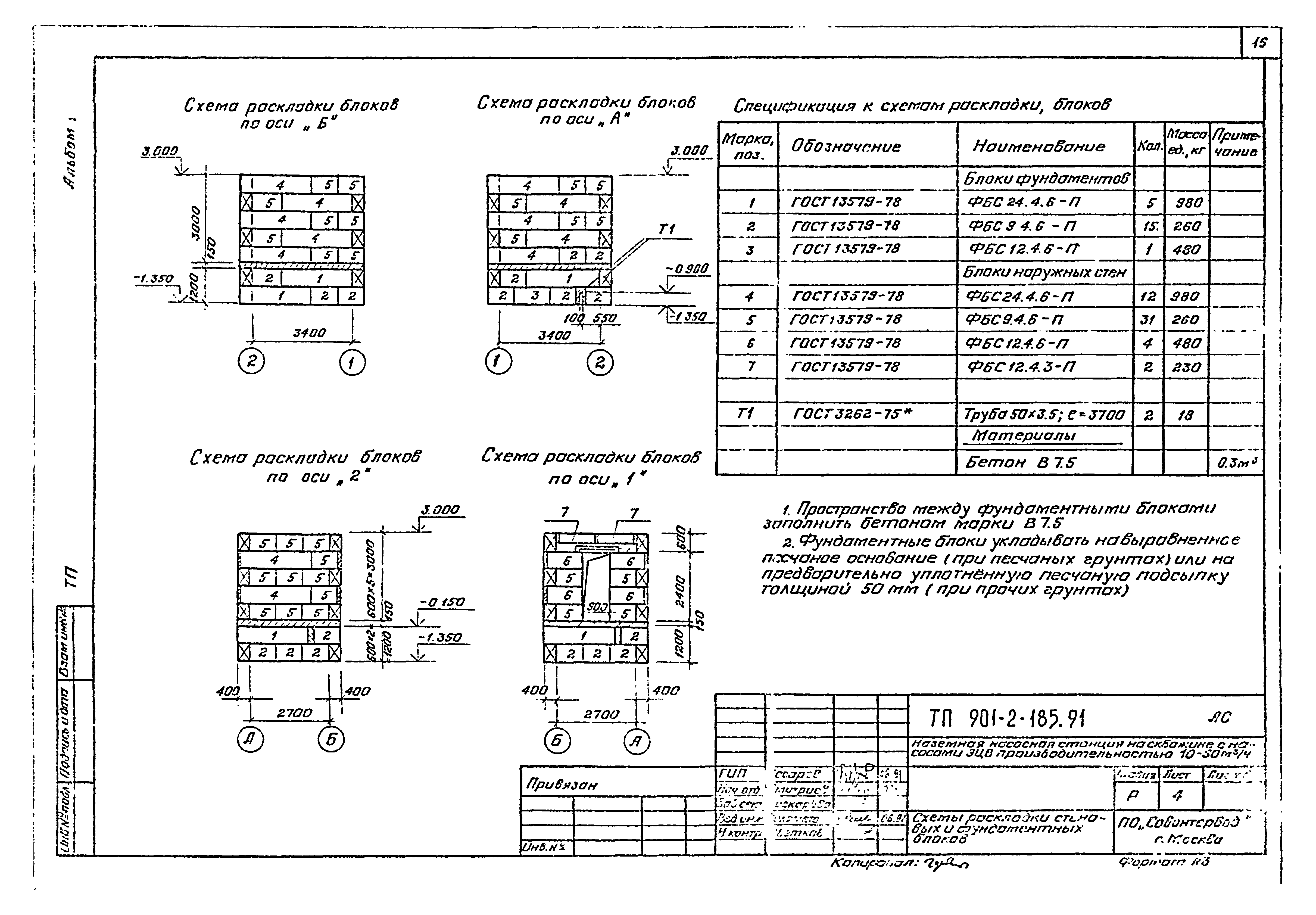 Типовой проект 901-2-185.91