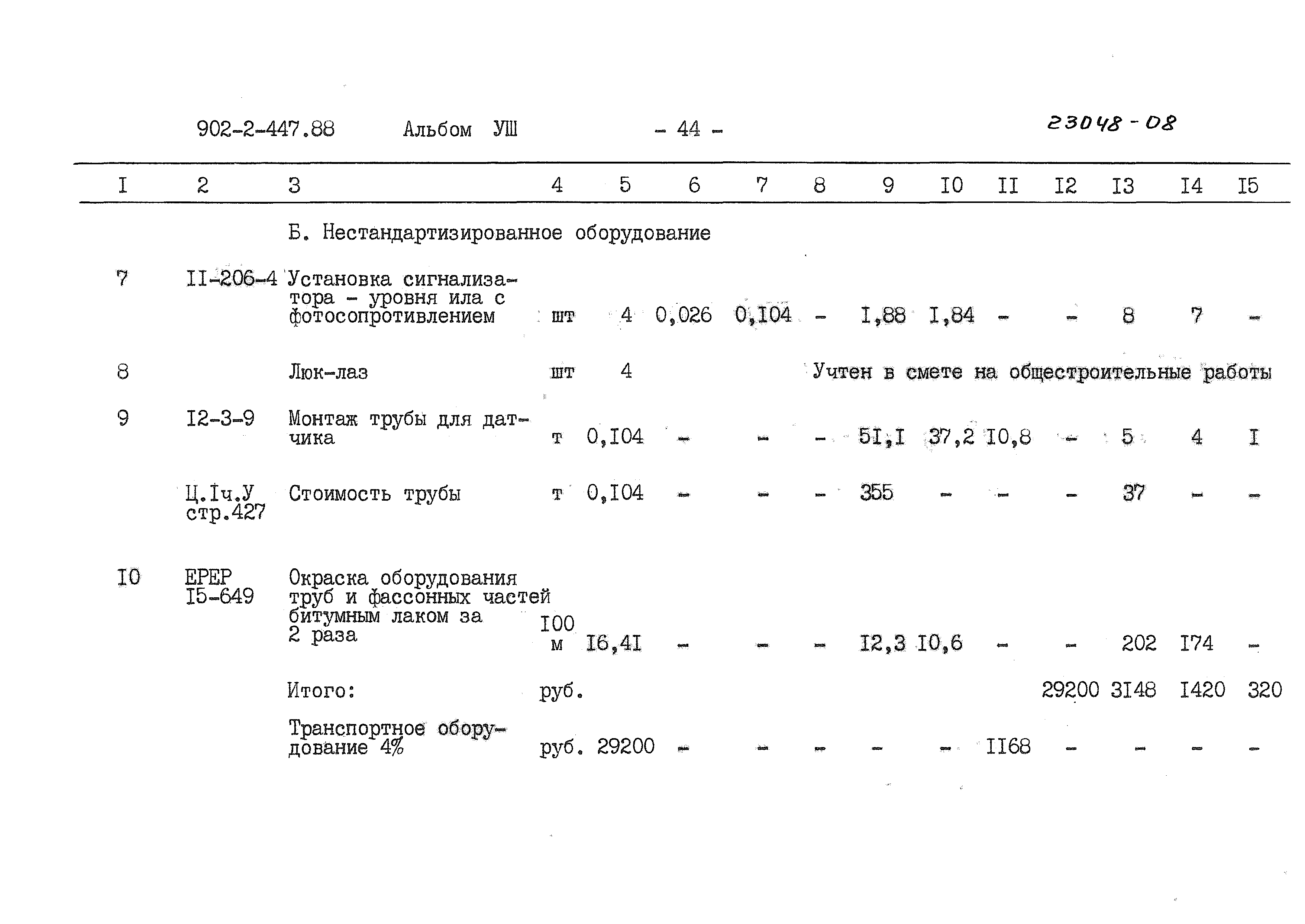 Типовой проект 902-2-447.88