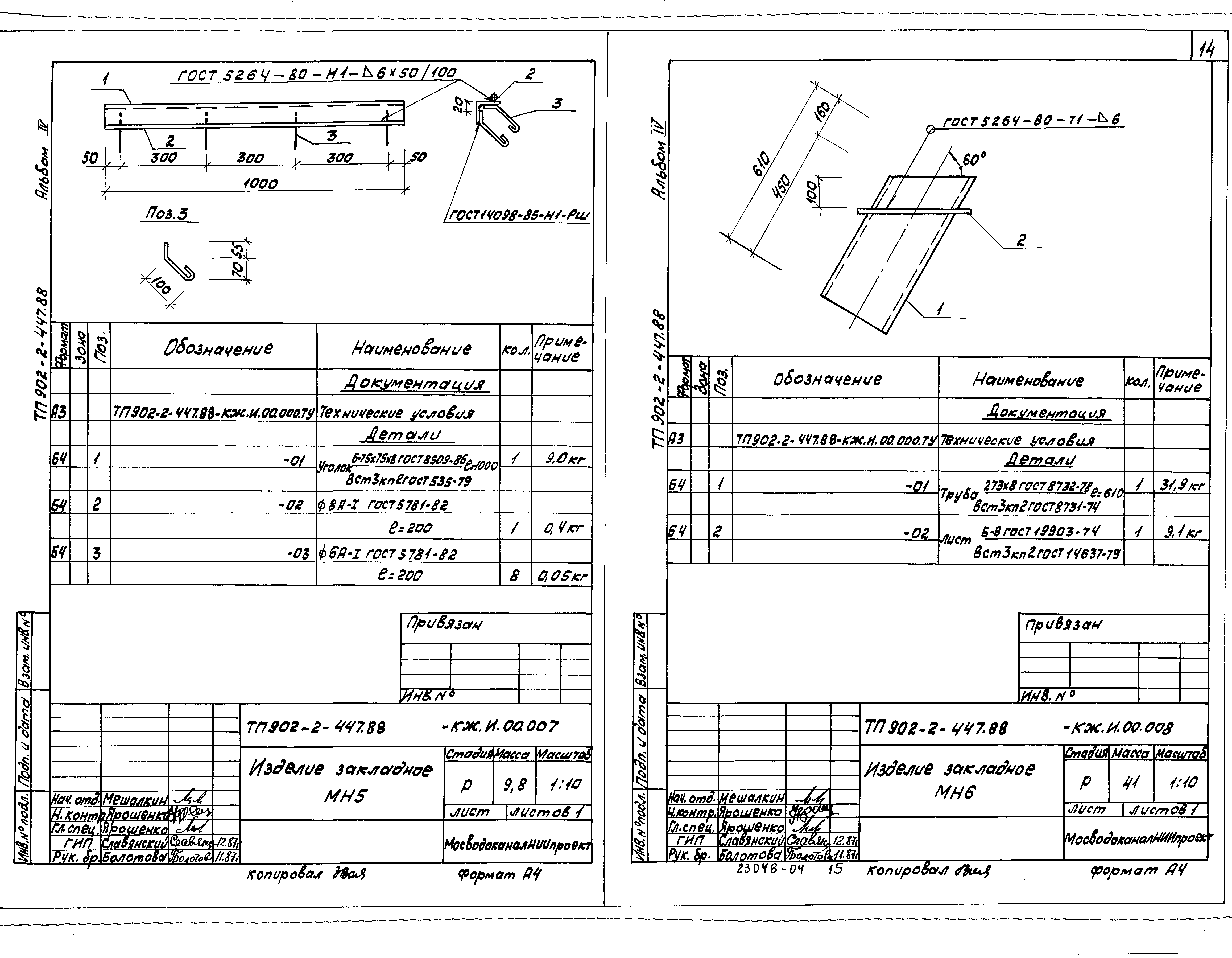 Типовой проект 902-2-447.88