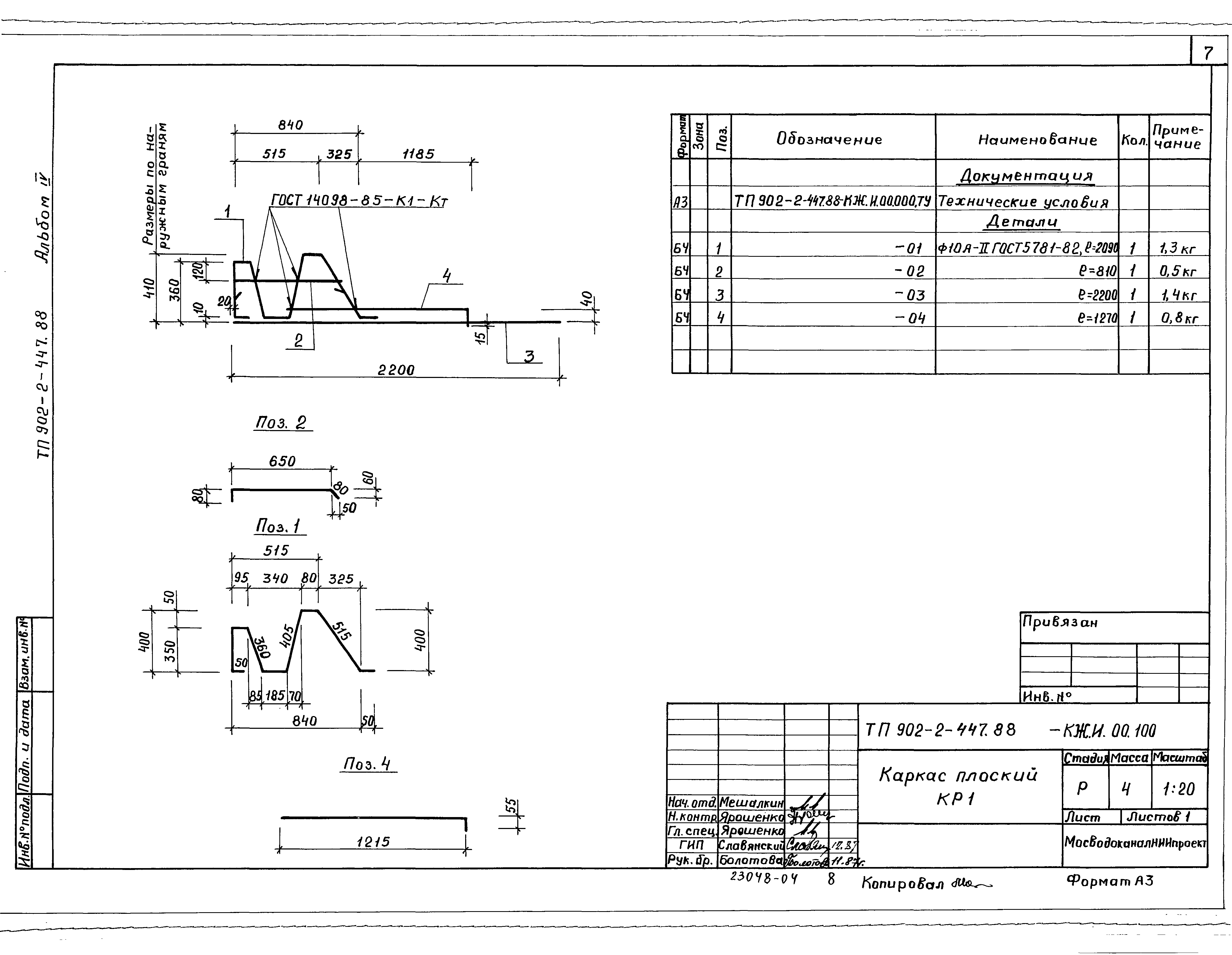 Типовой проект 902-2-447.88