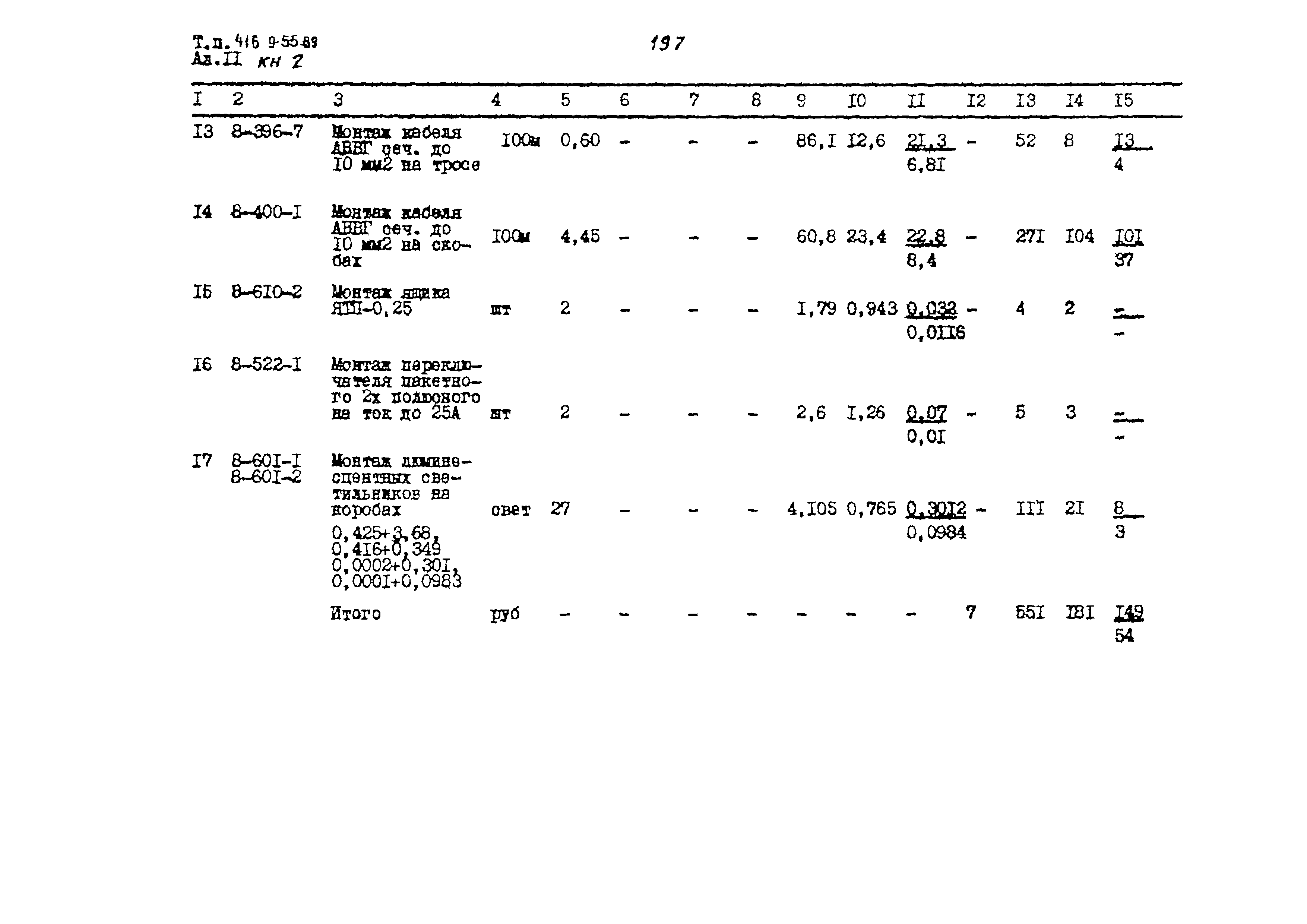 Типовой проект 416-9-55.89