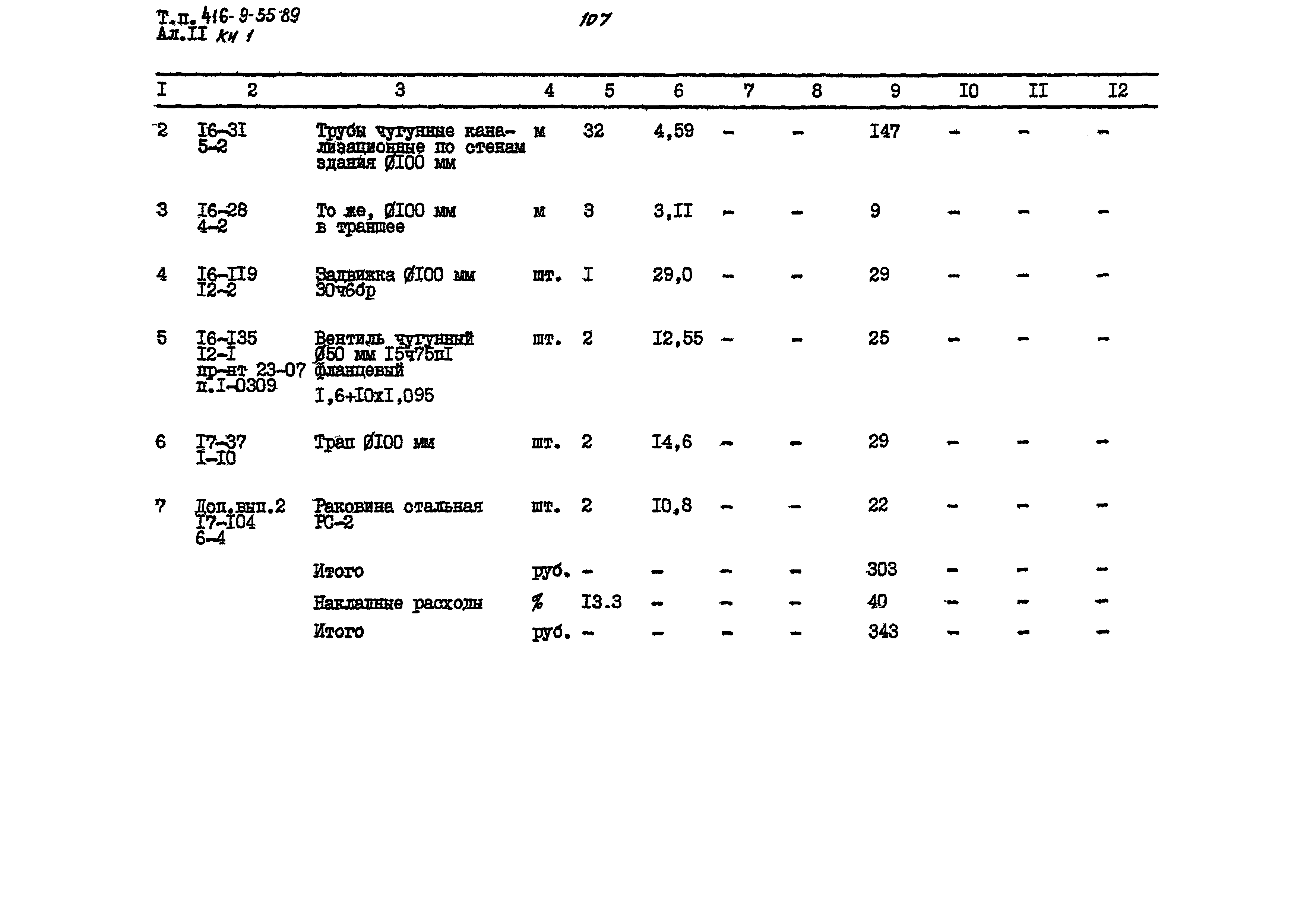 Типовой проект 416-9-55.89