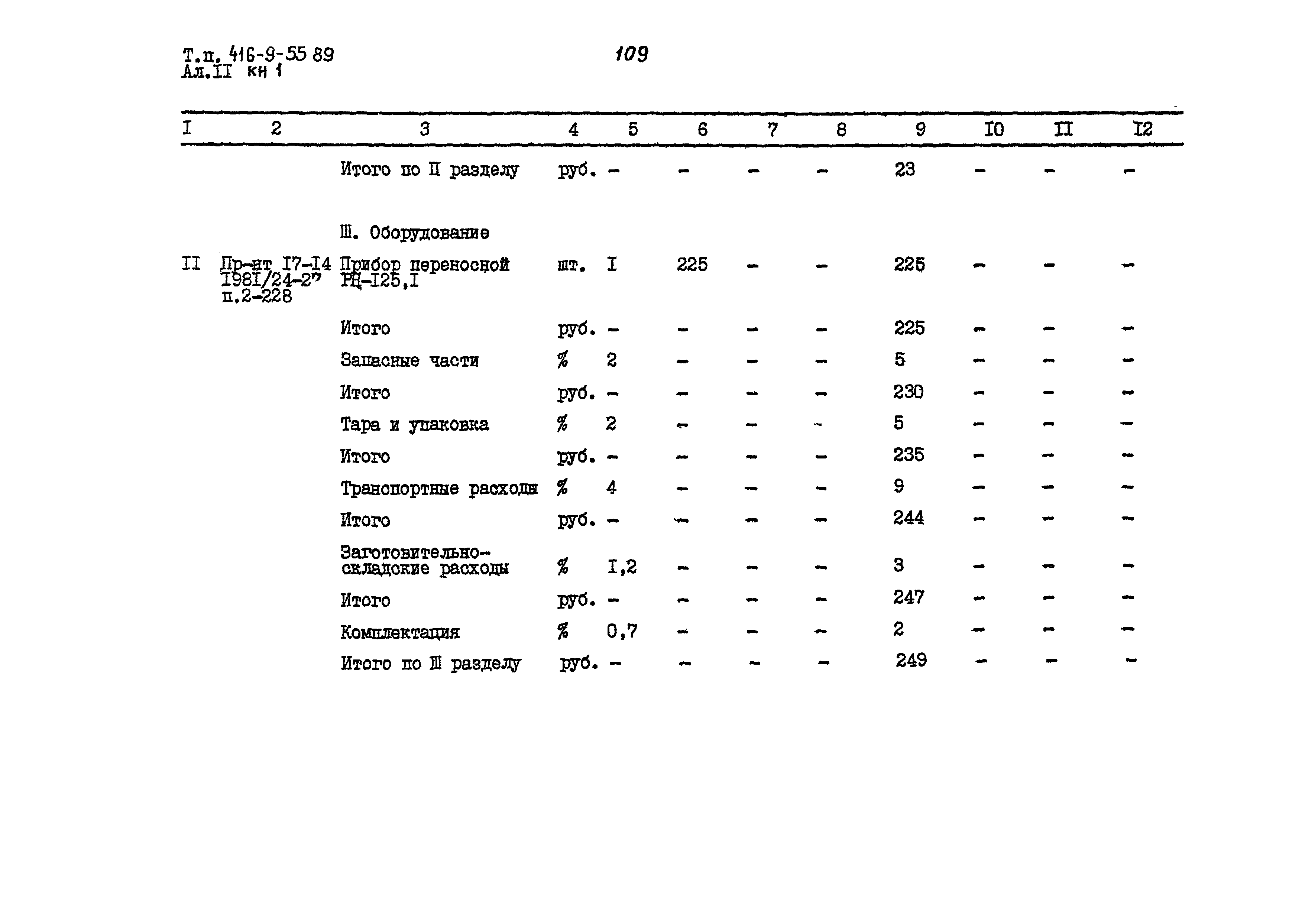 Типовой проект 416-9-55.89