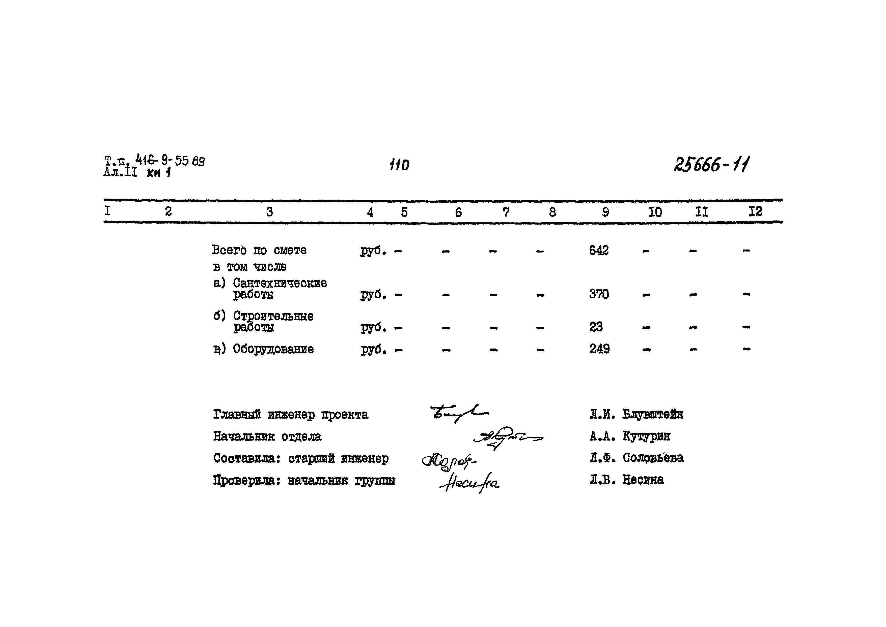 Типовой проект 416-9-55.89