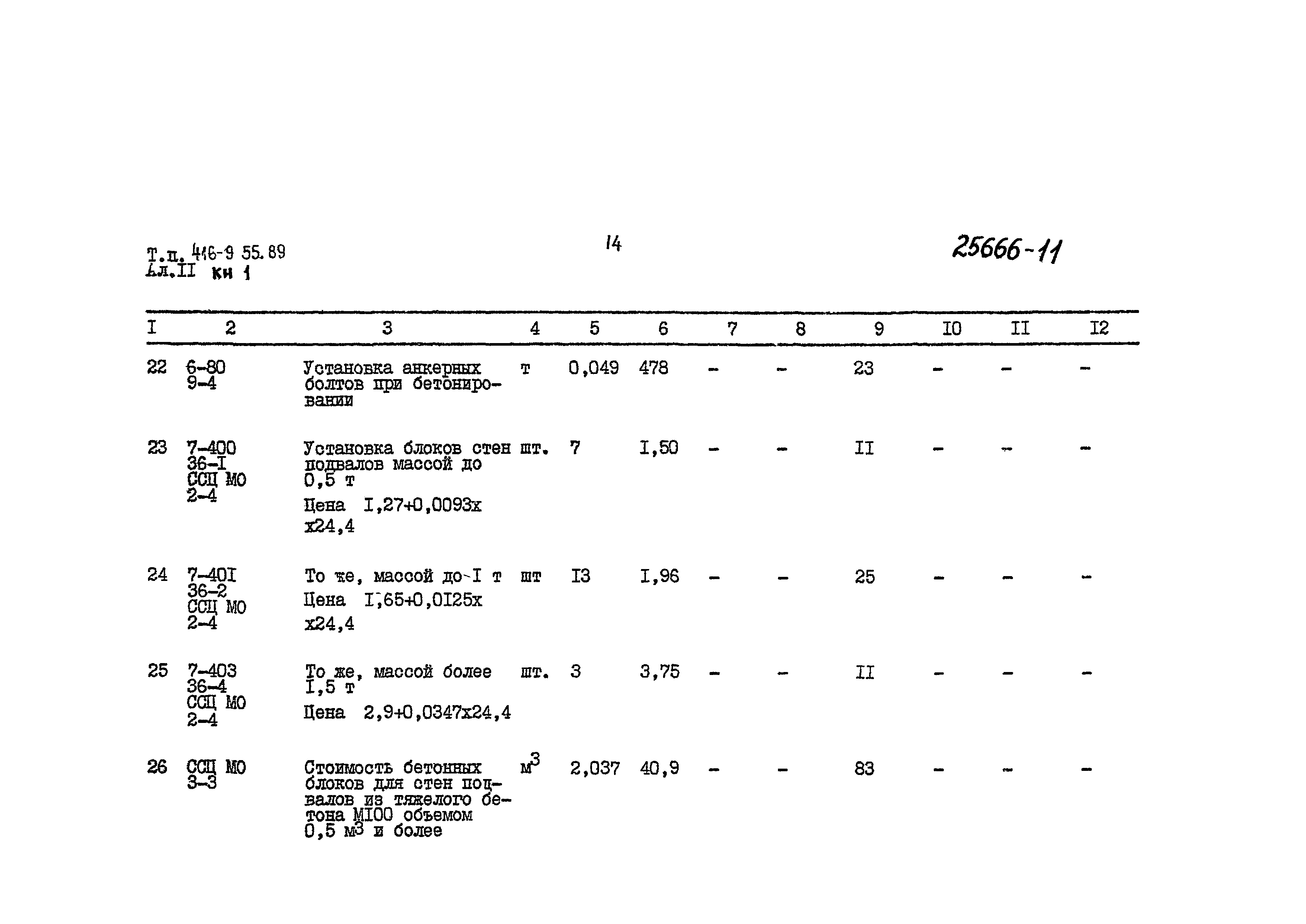 Типовой проект 416-9-55.89