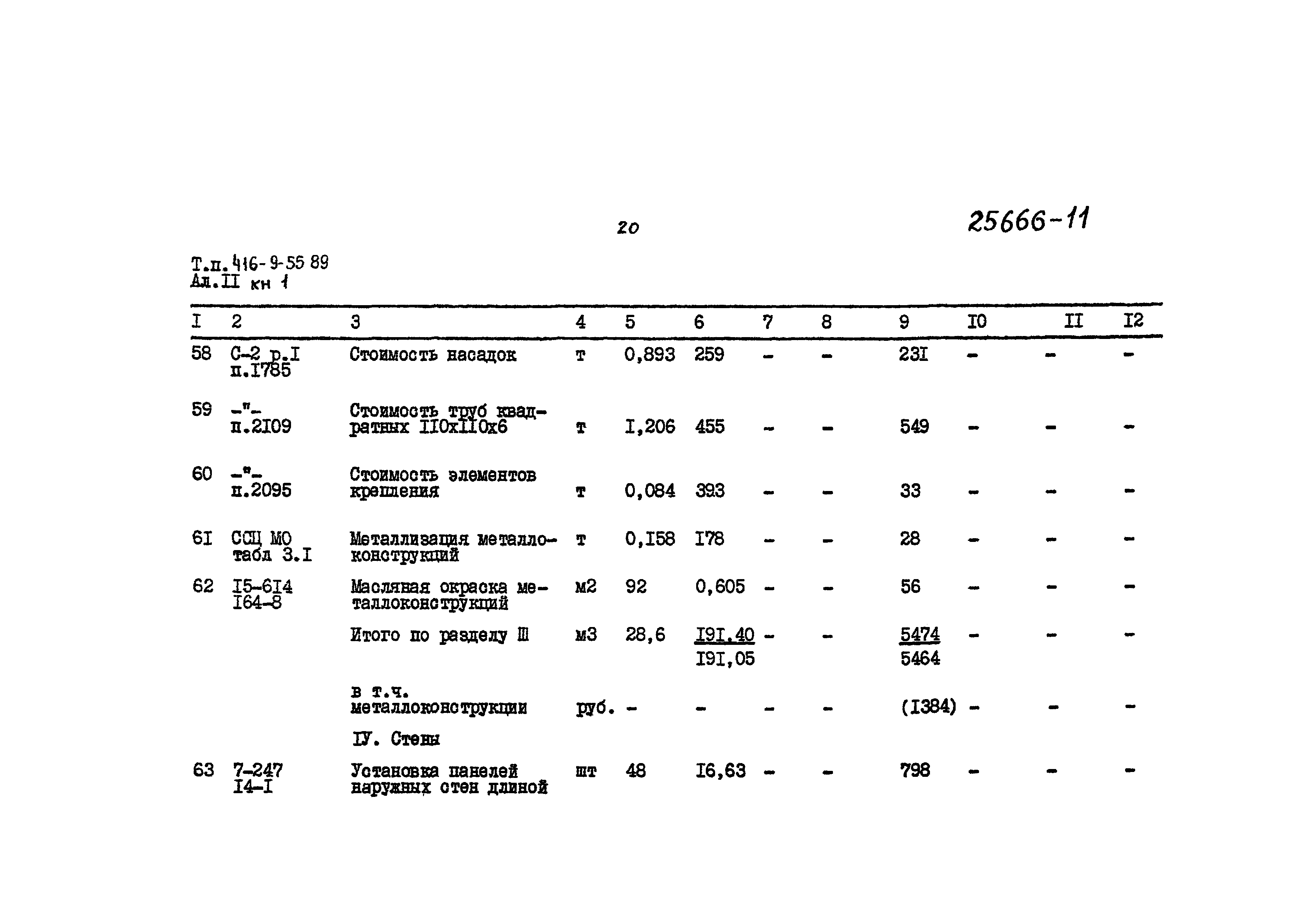 Типовой проект 416-9-55.89
