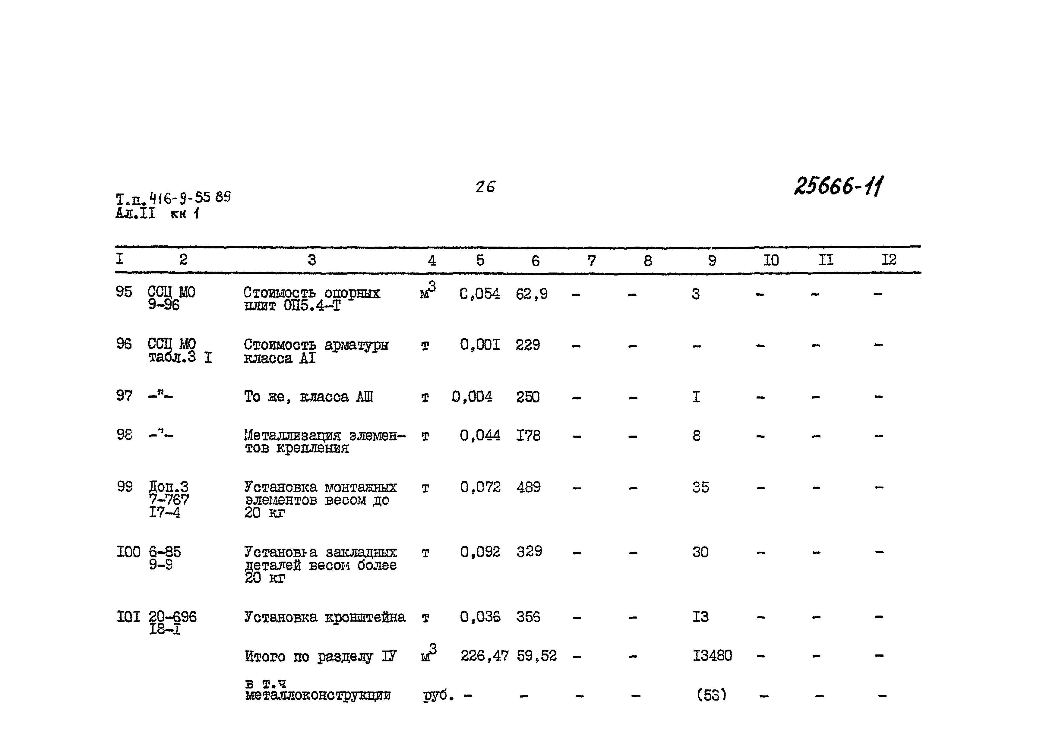 Типовой проект 416-9-55.89