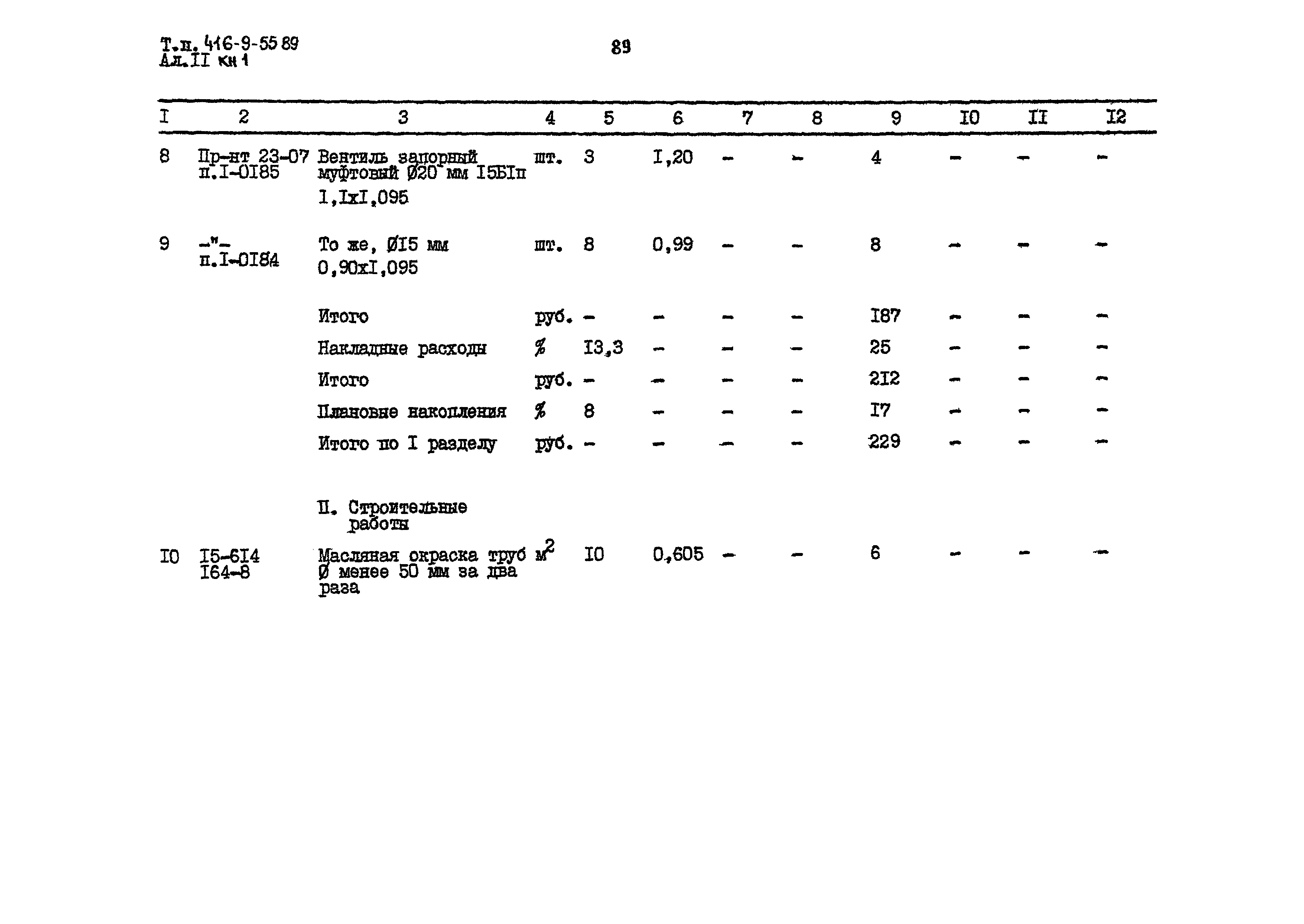 Типовой проект 416-9-55.89