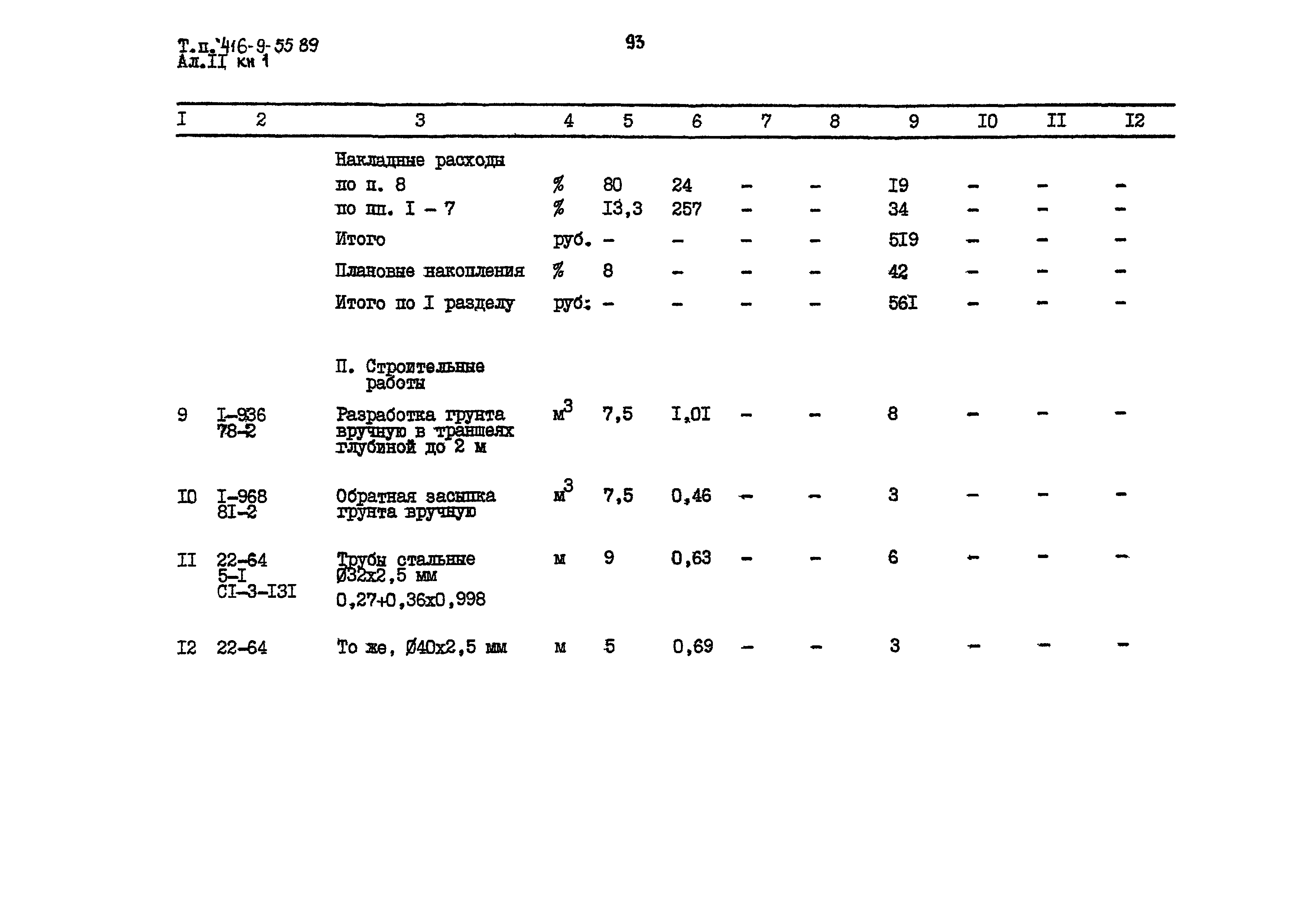 Типовой проект 416-9-55.89