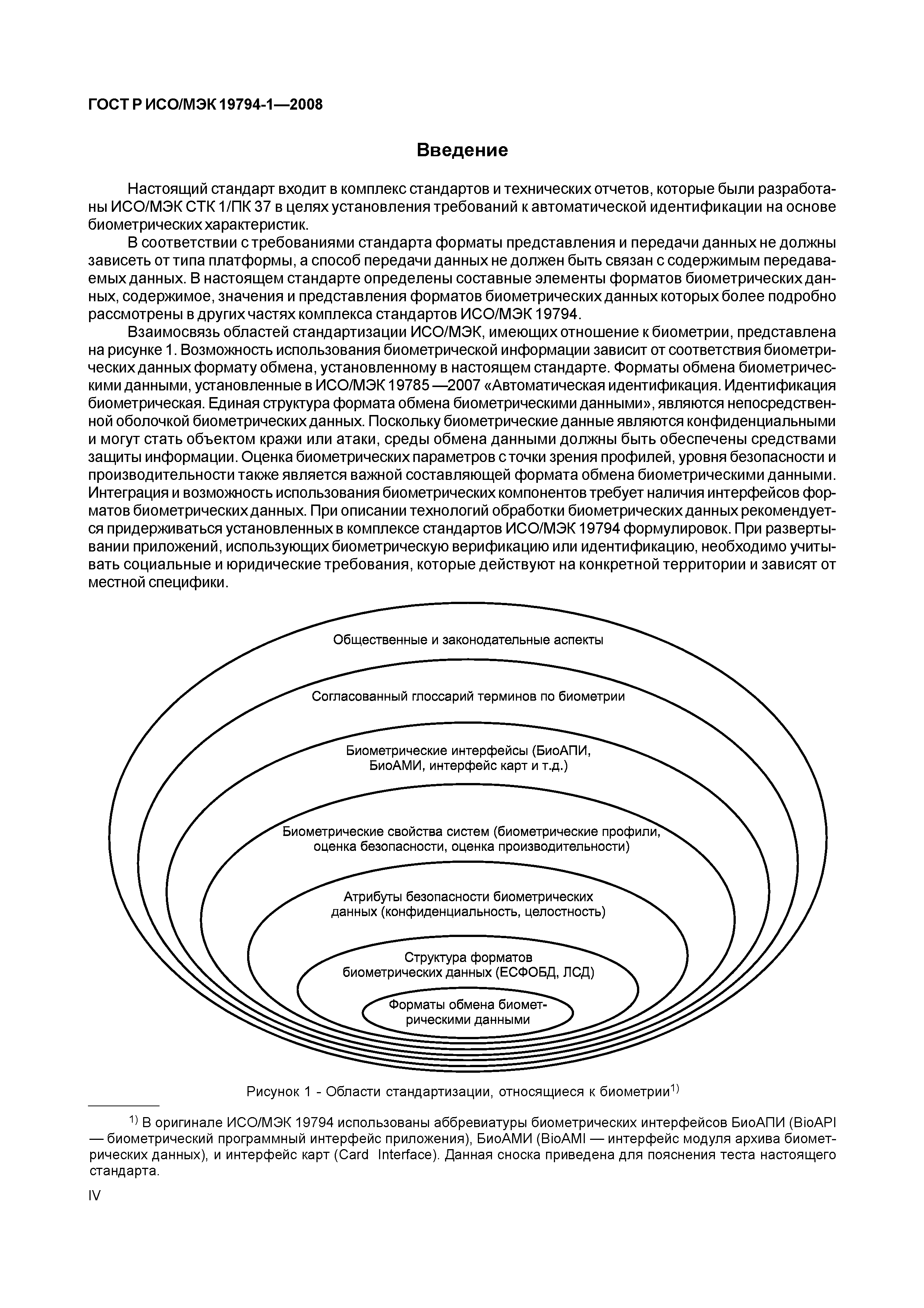 ГОСТ Р ИСО/МЭК 19794-1-2008