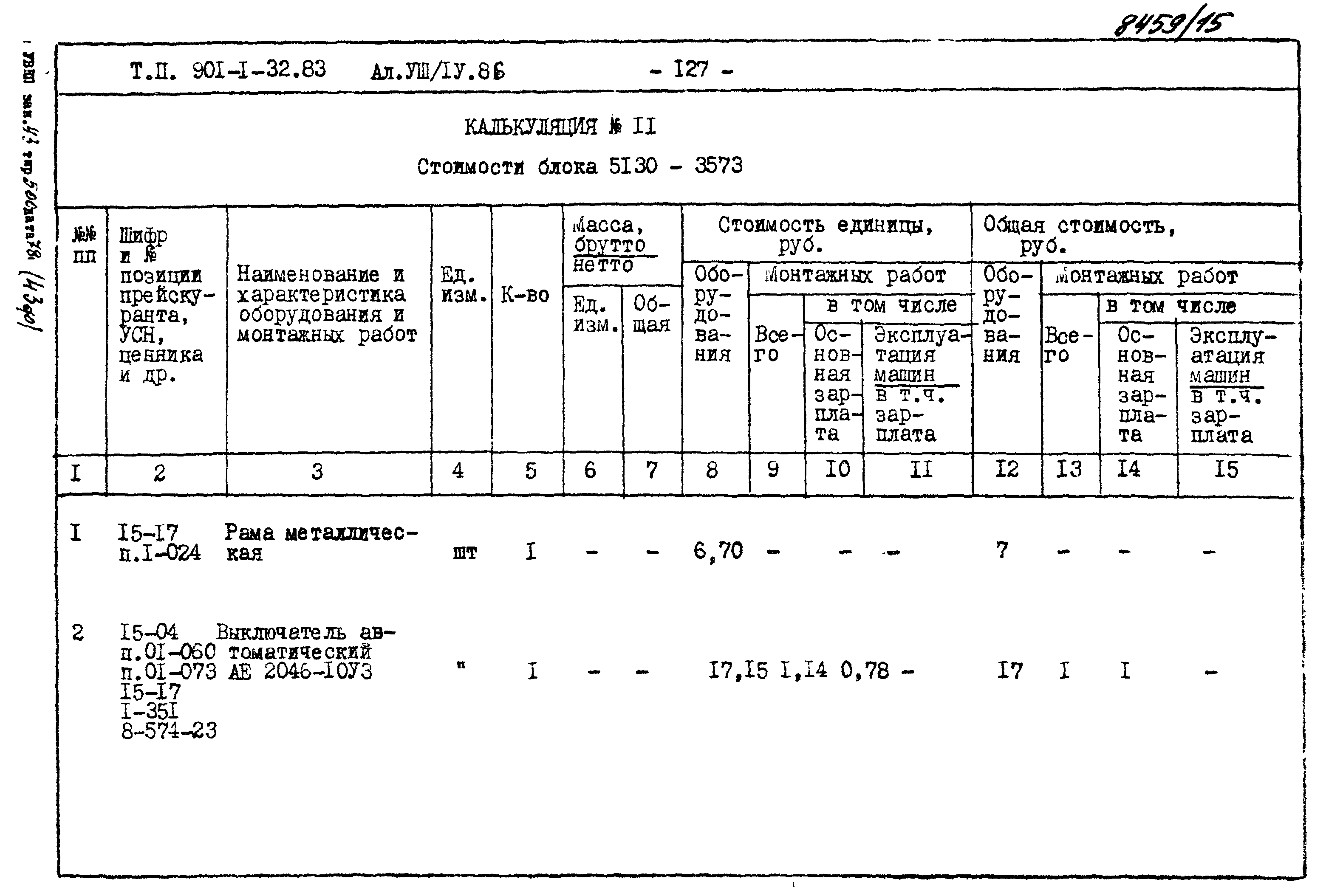 Типовой проект 901-1-71.87