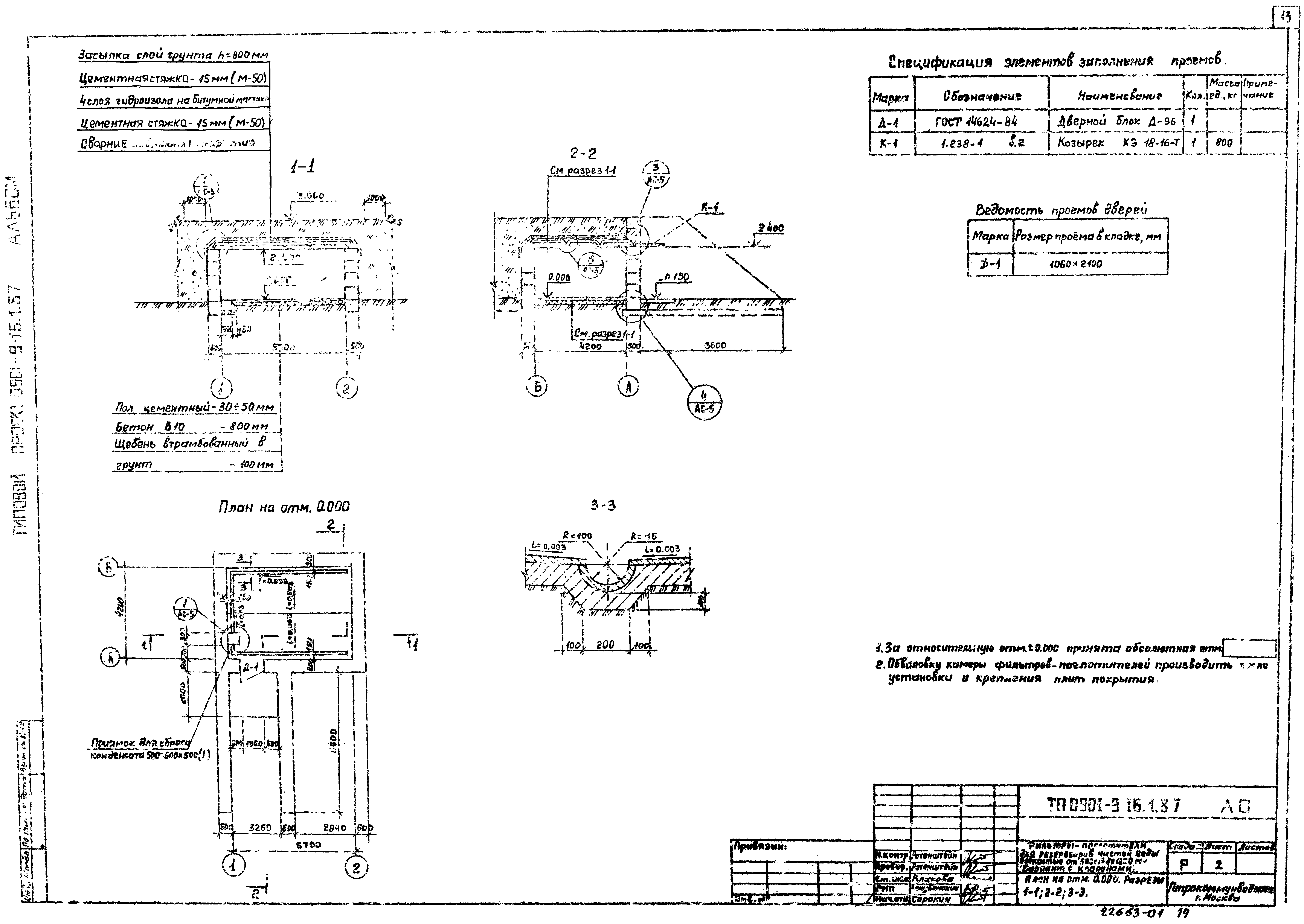 Типовой проект 0901-9-16.2.87