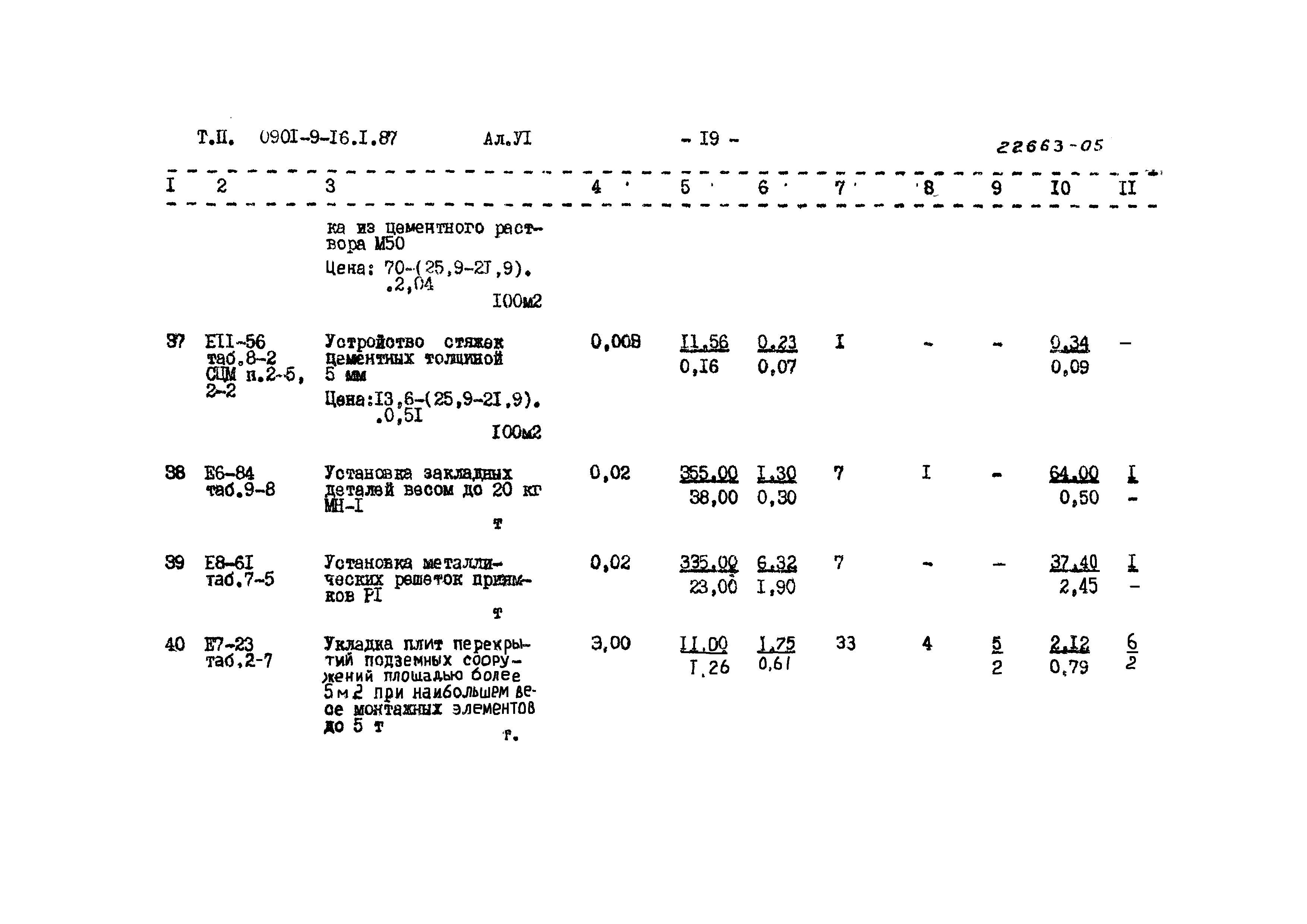 Типовой проект 0901-9-16.1.87