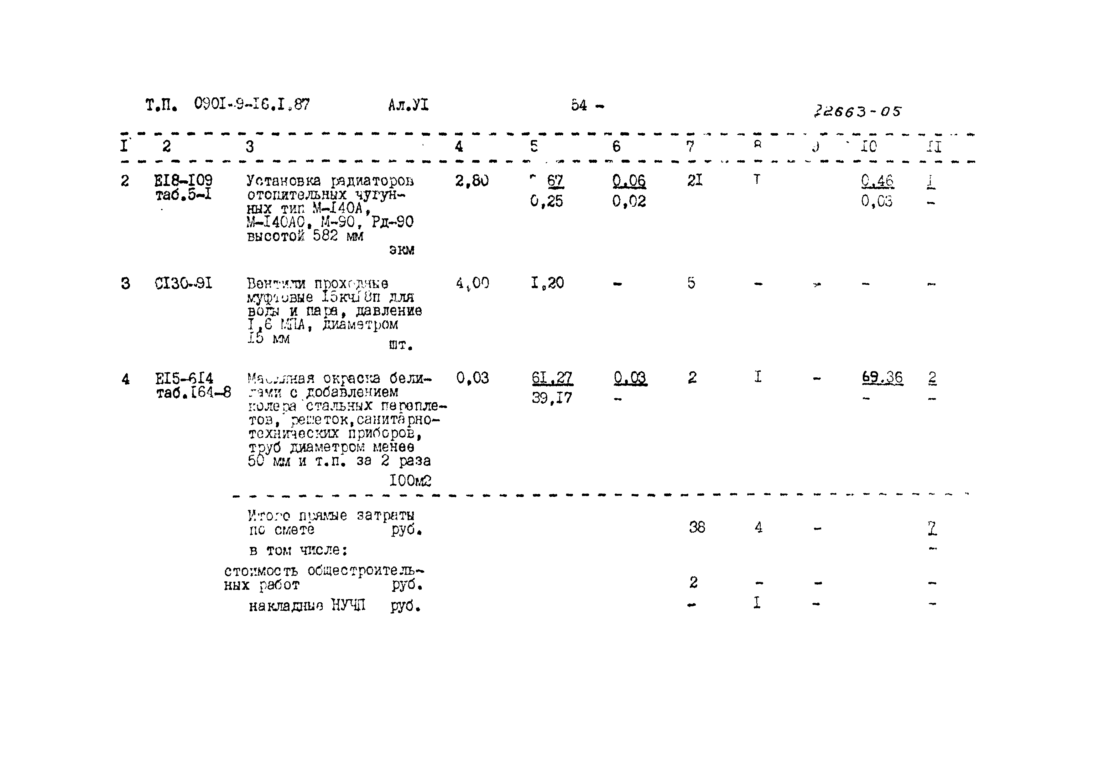 Типовой проект 0901-9-16.1.87