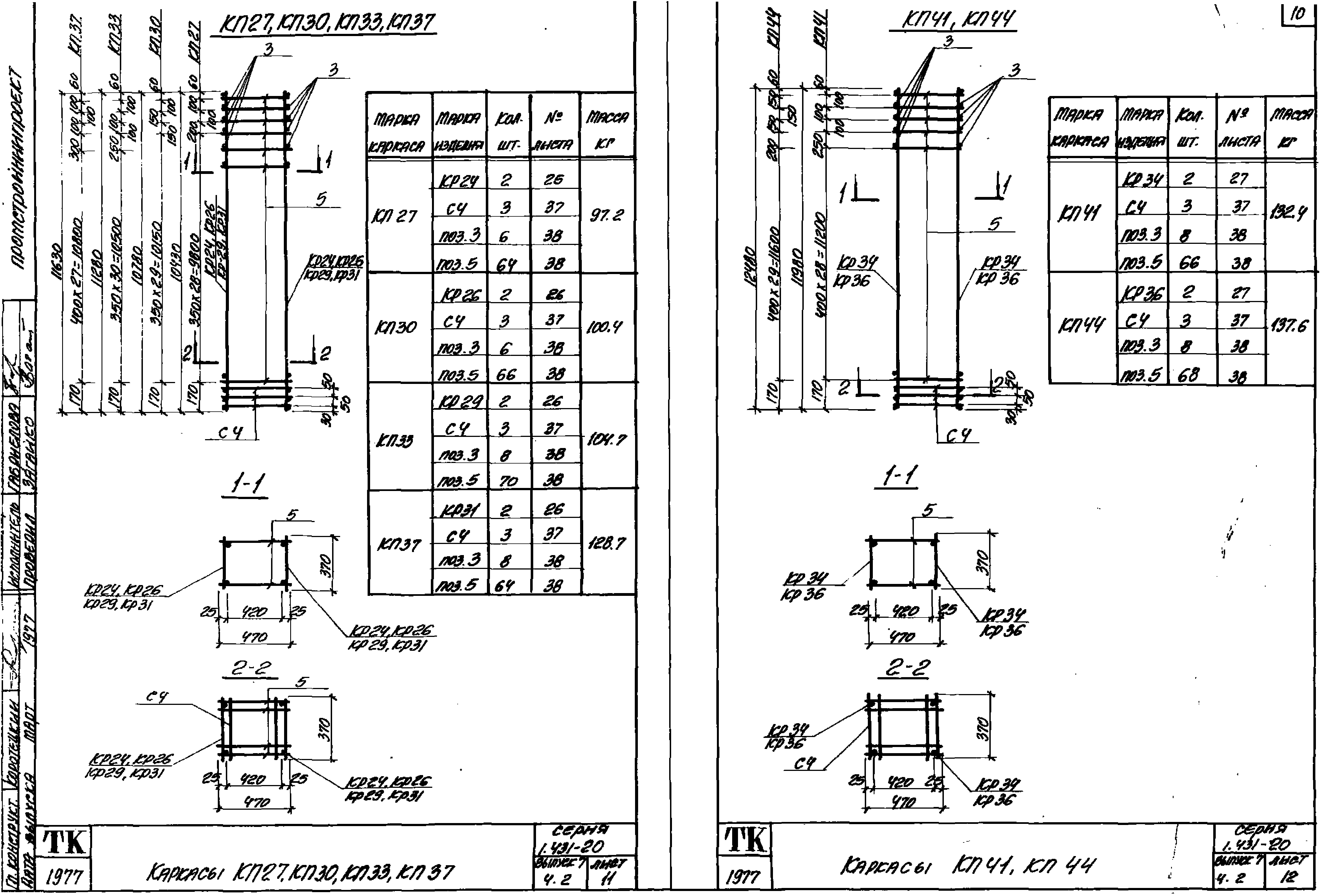 Серия 1.431-20