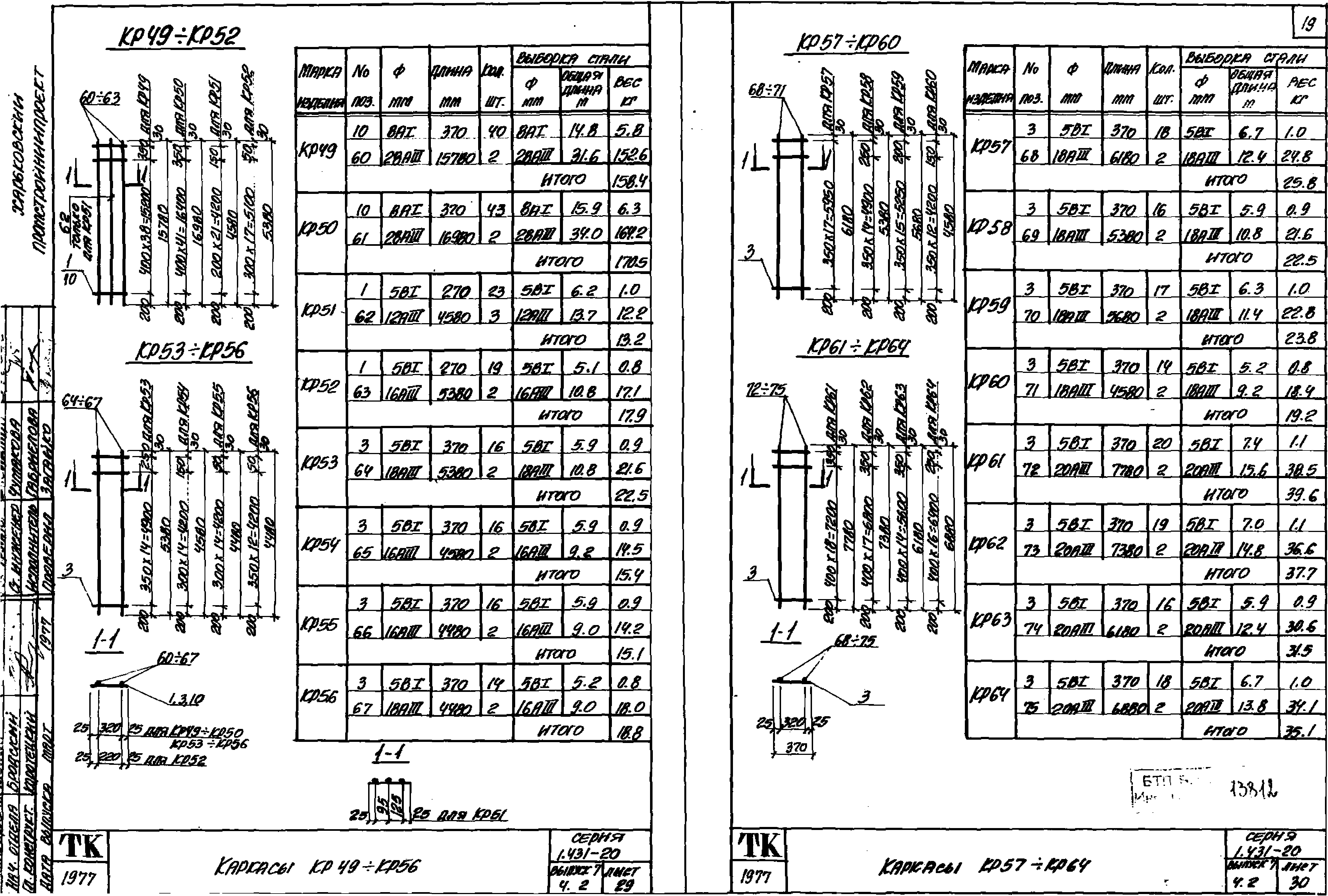 Серия 1.431-20