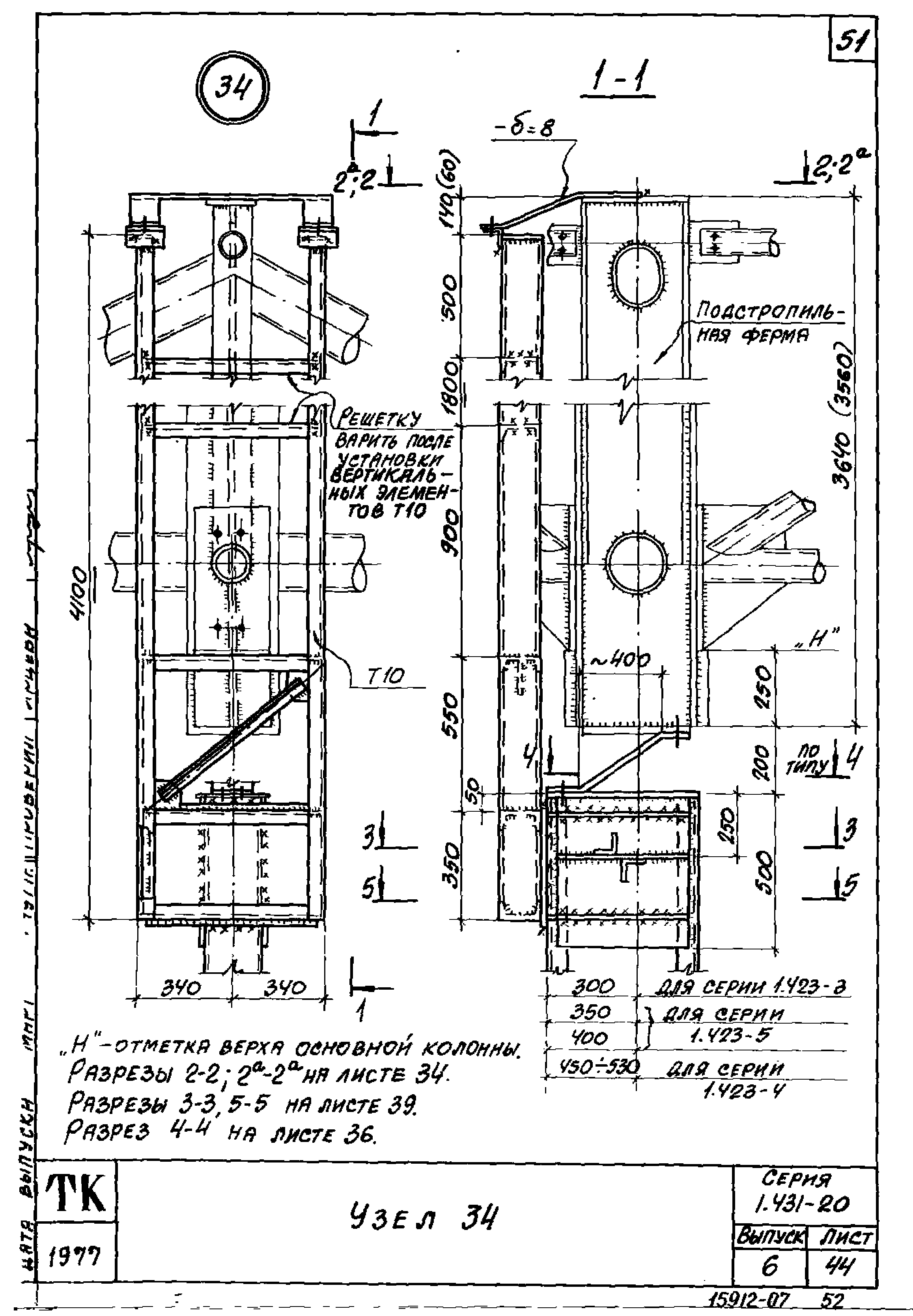 Серия 1.431-20