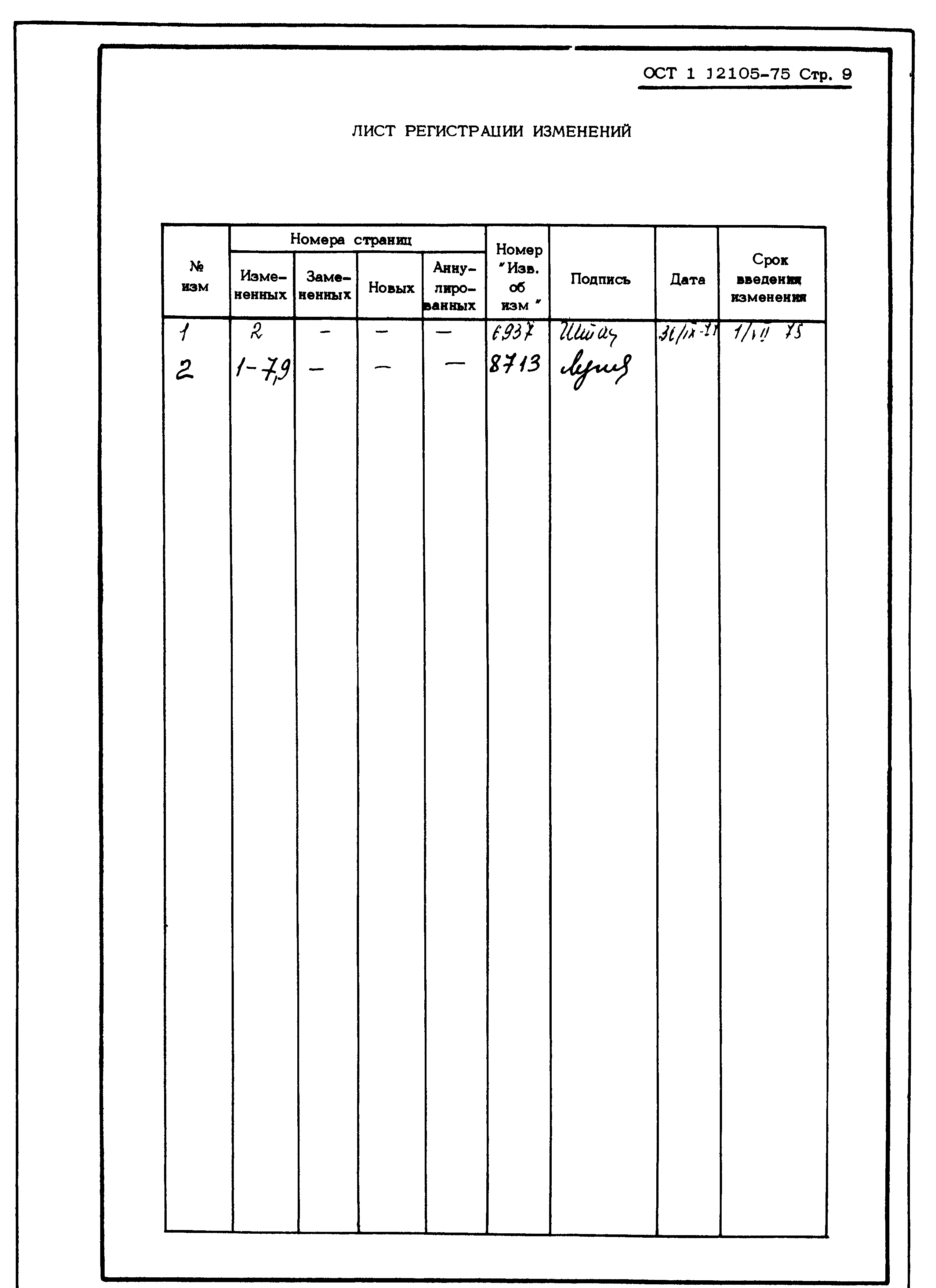 ОСТ 1 12105-75