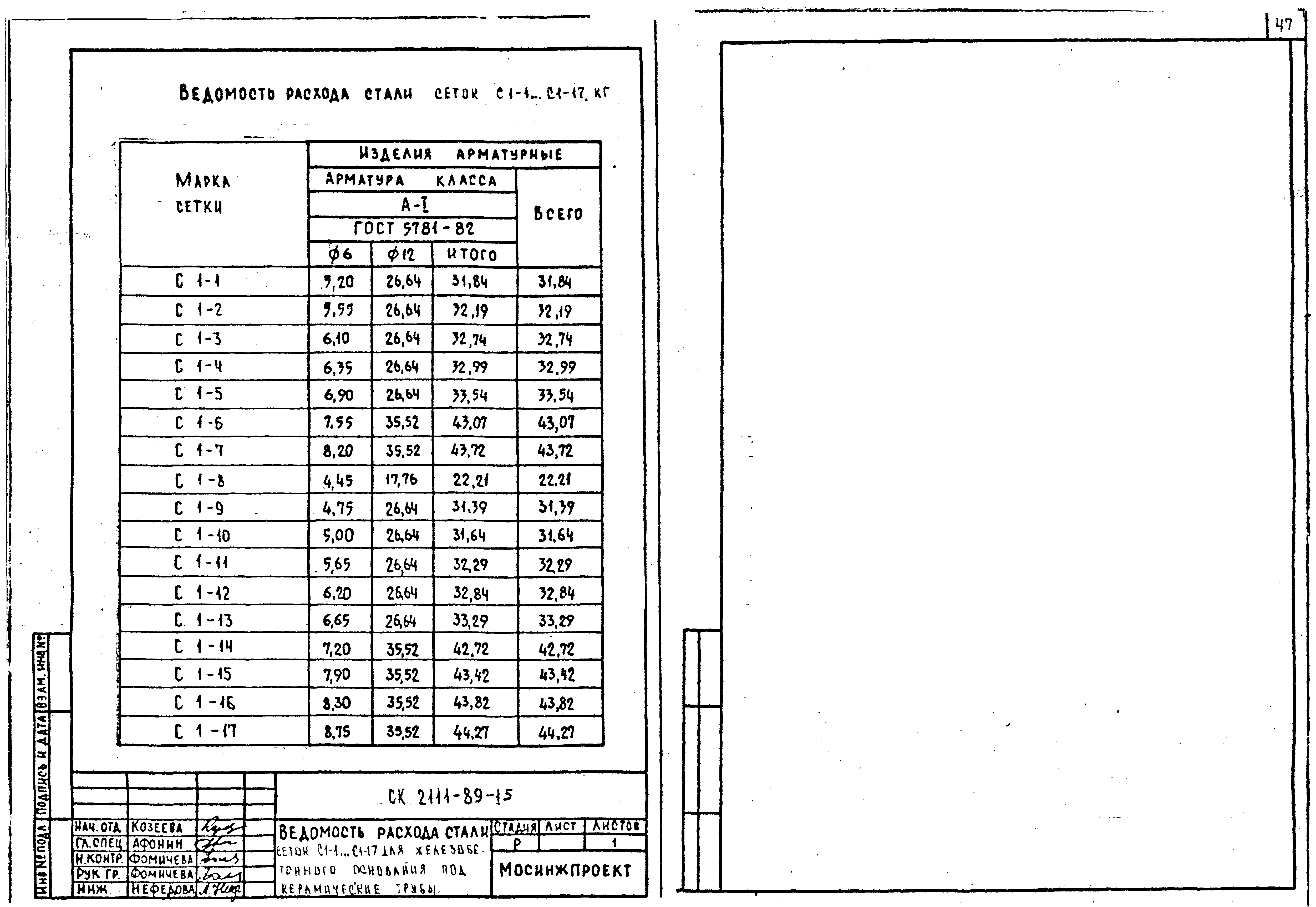 Альбом СК 2111-89