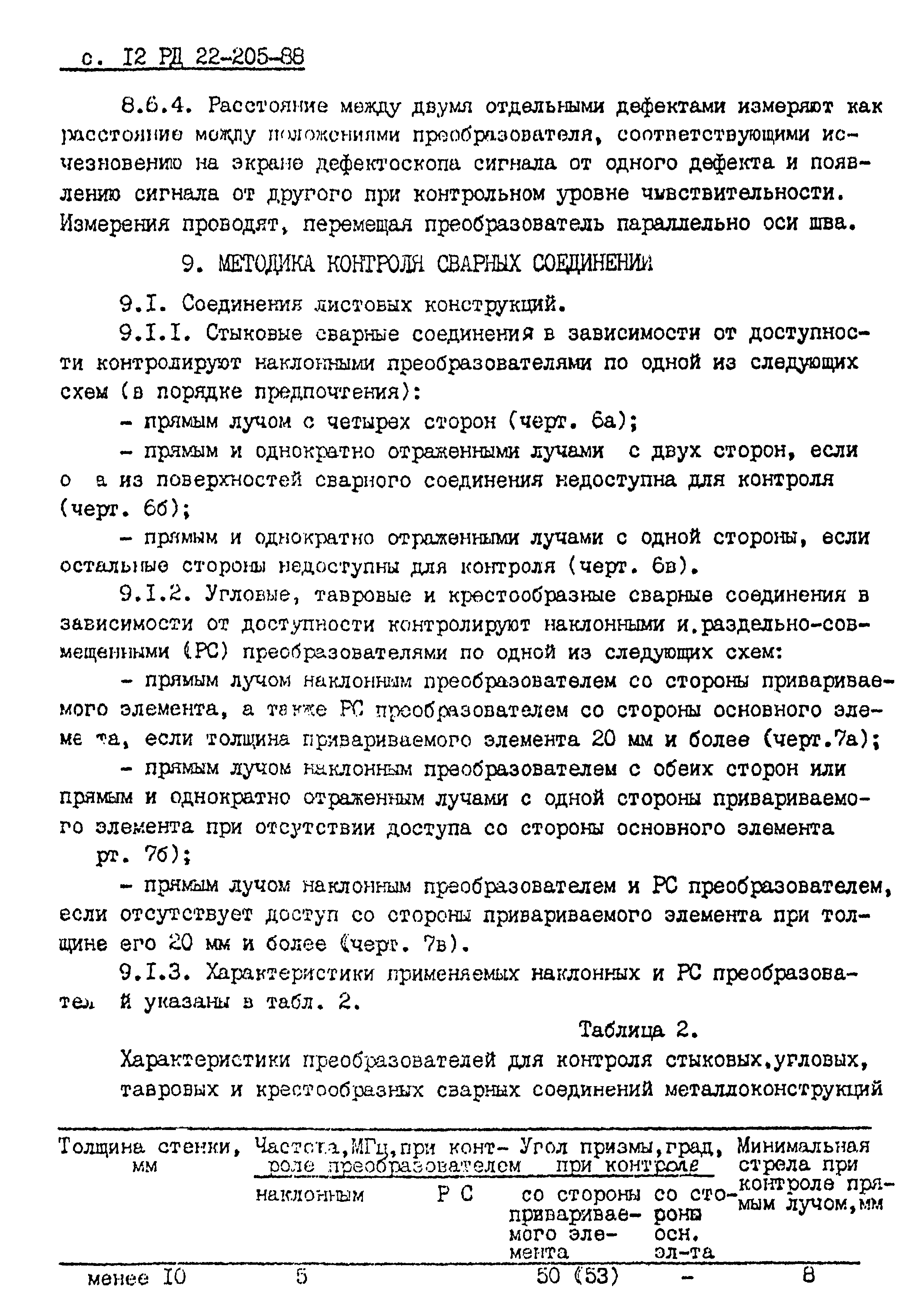 Скачать РД 22-205-88 Ультразвуковая дефектоскопия сварных соединений  грузоподъемных машин. Основные положения