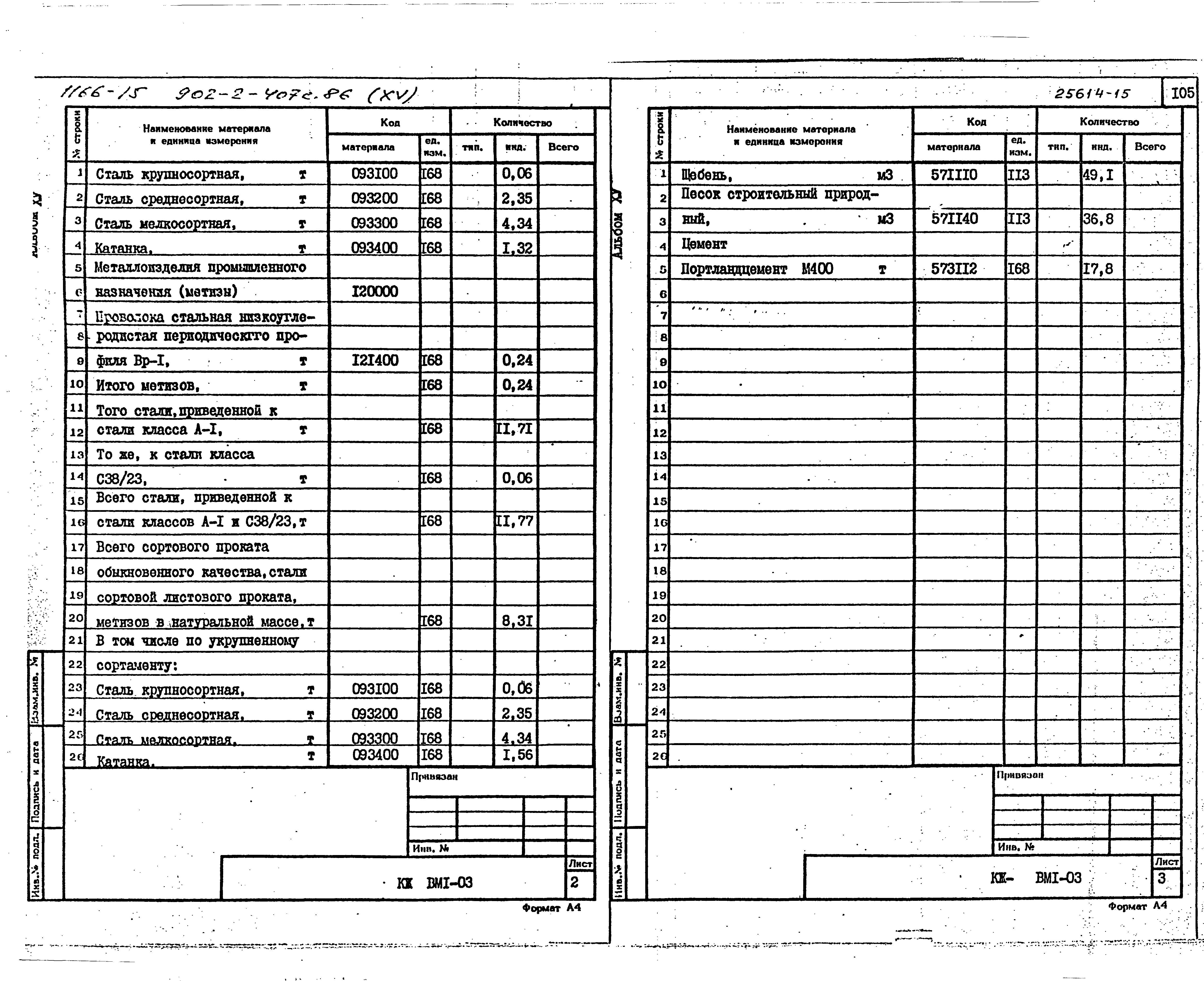 Типовой проект 902-2-407с.86