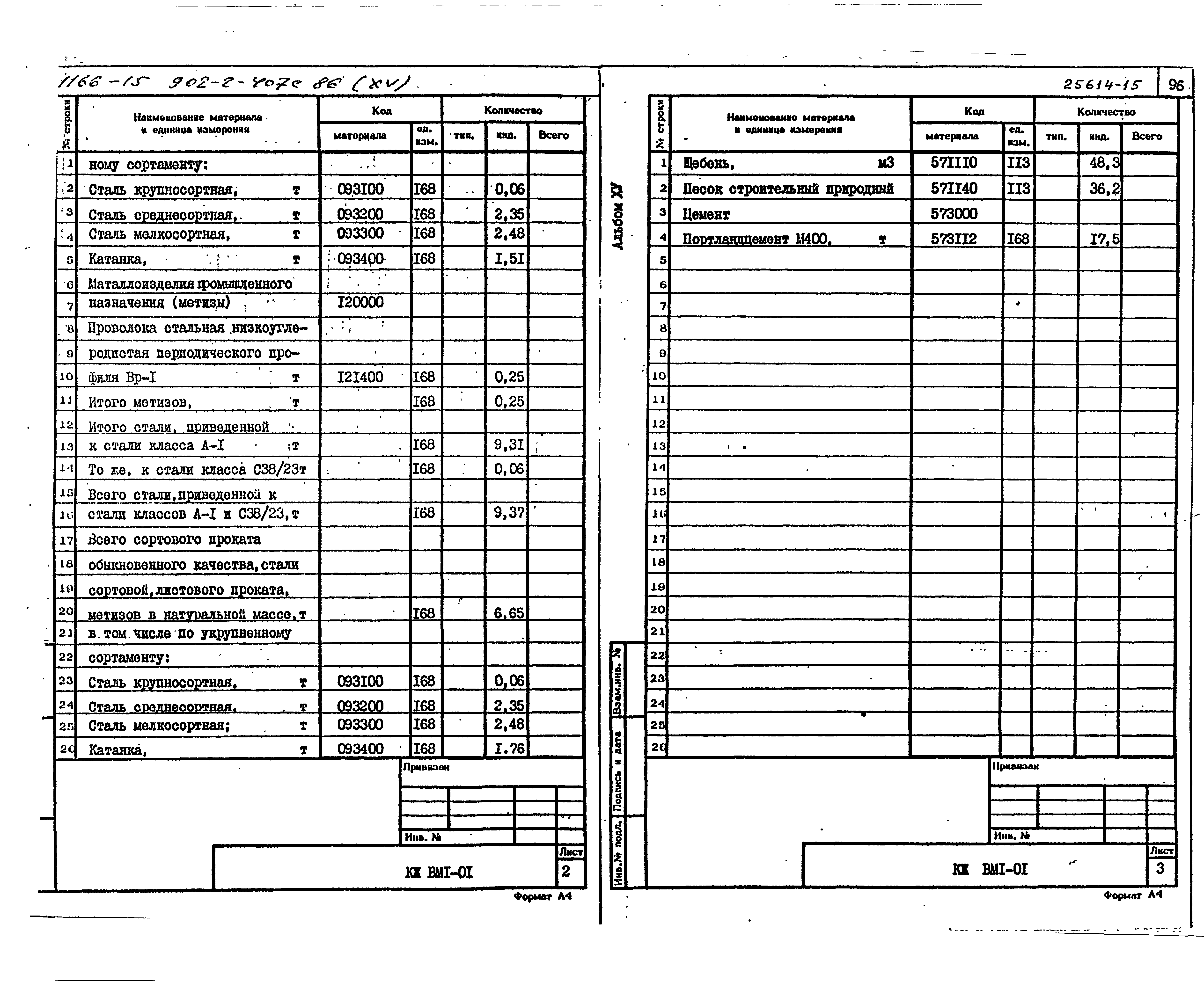 Типовой проект 902-2-407с.86