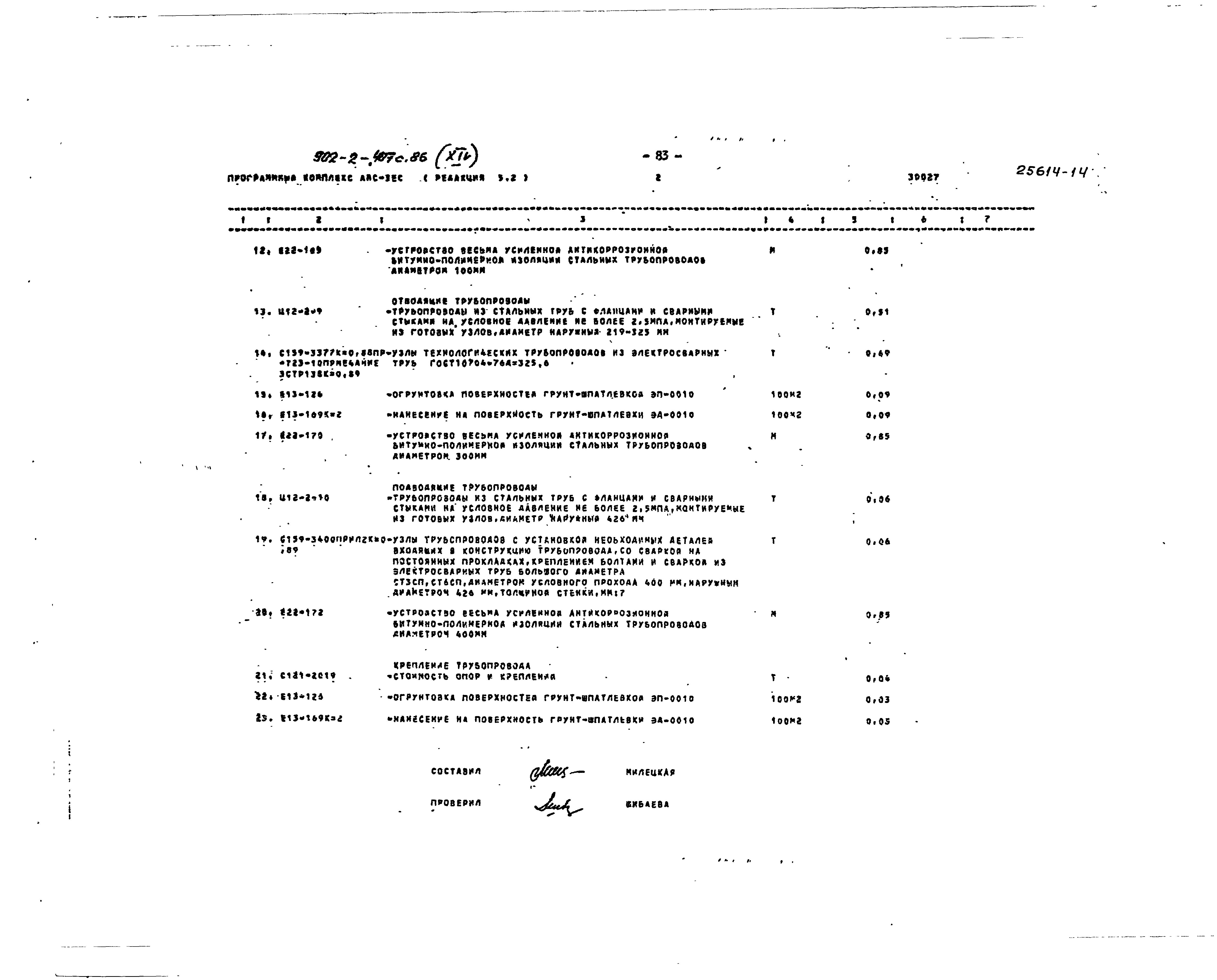 Типовой проект 902-2-407с.86
