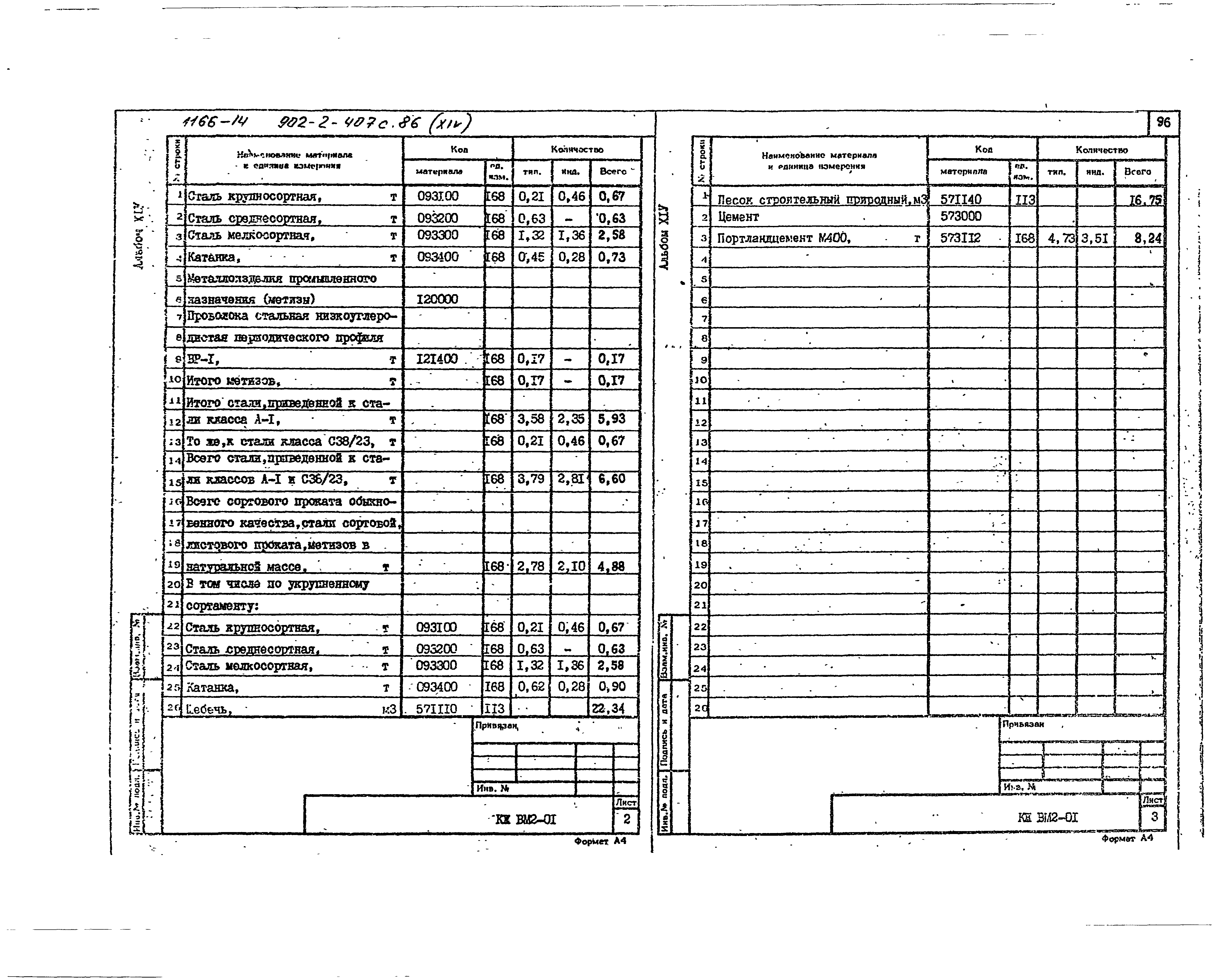 Типовой проект 902-2-407с.86