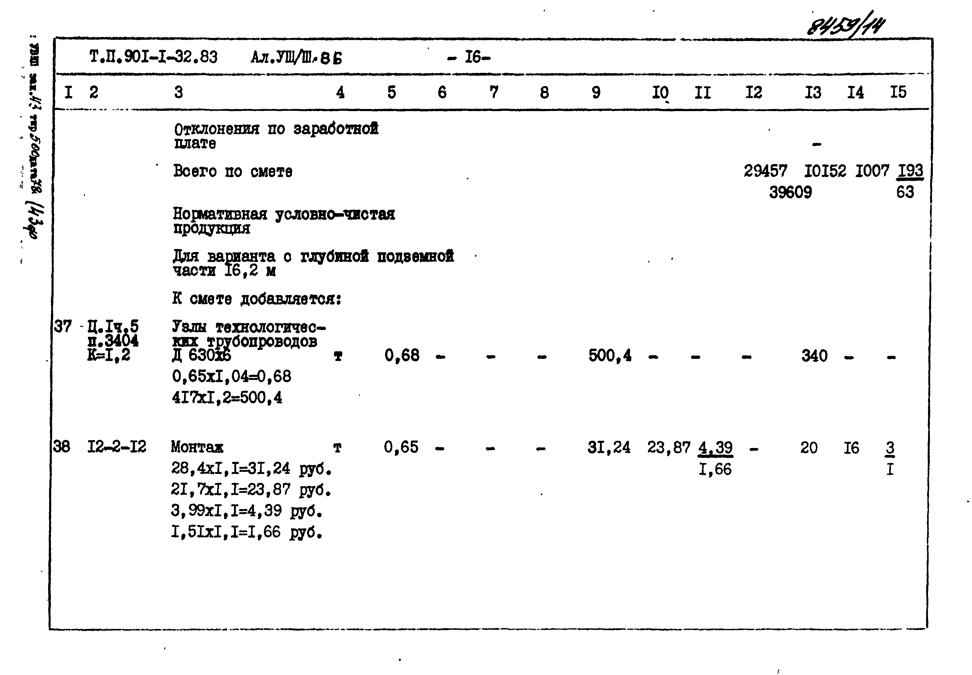 Типовой проект 901-1-32.83